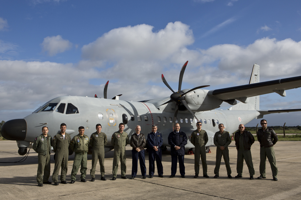 C-295 termina misso de demonstrao de capacidades