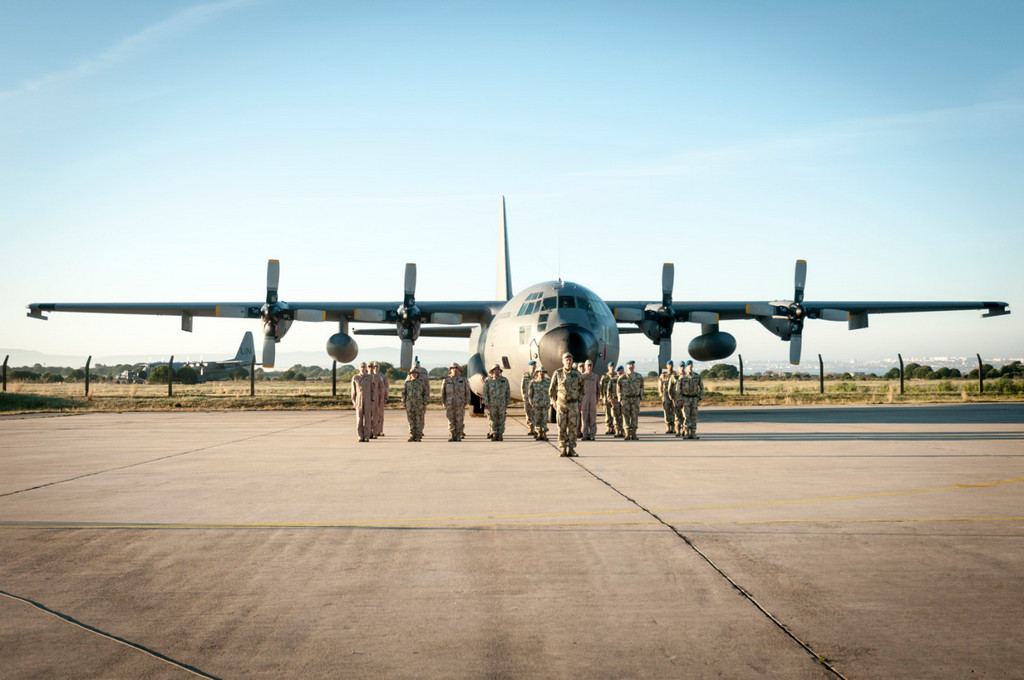 C-130 rende C-295 em Fora Nacional Destacada no Mali