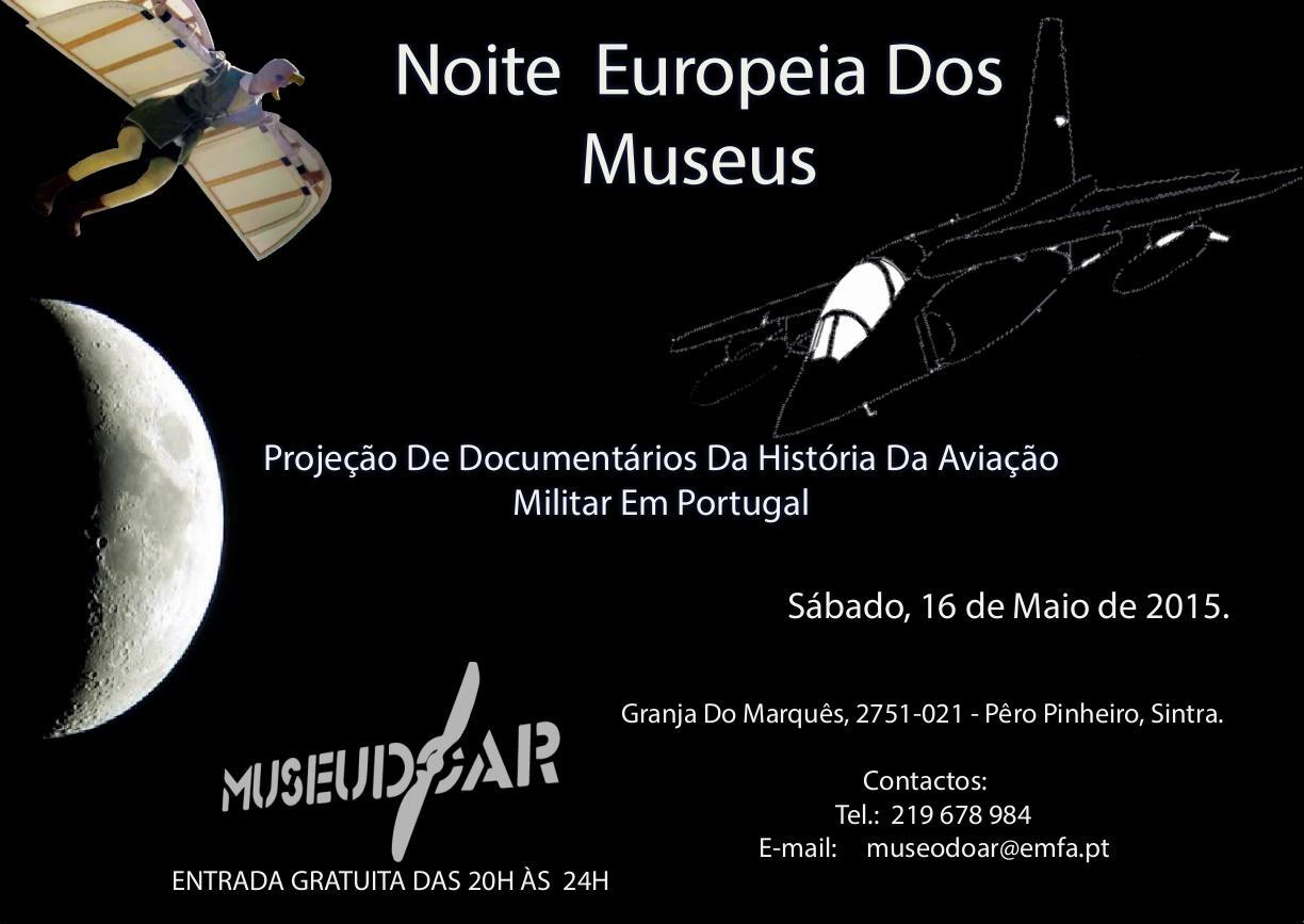 Museu do Ar participa na Noite Europeia dos Museus e Dia Internacional dos Museus