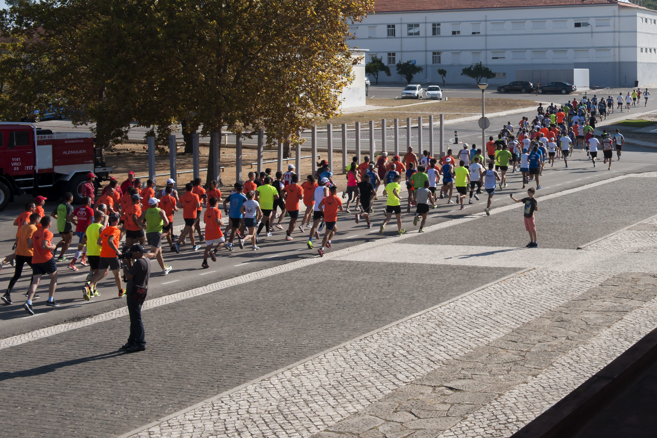 Corrida da Base Area da Ota junta mais de 1300 atletas