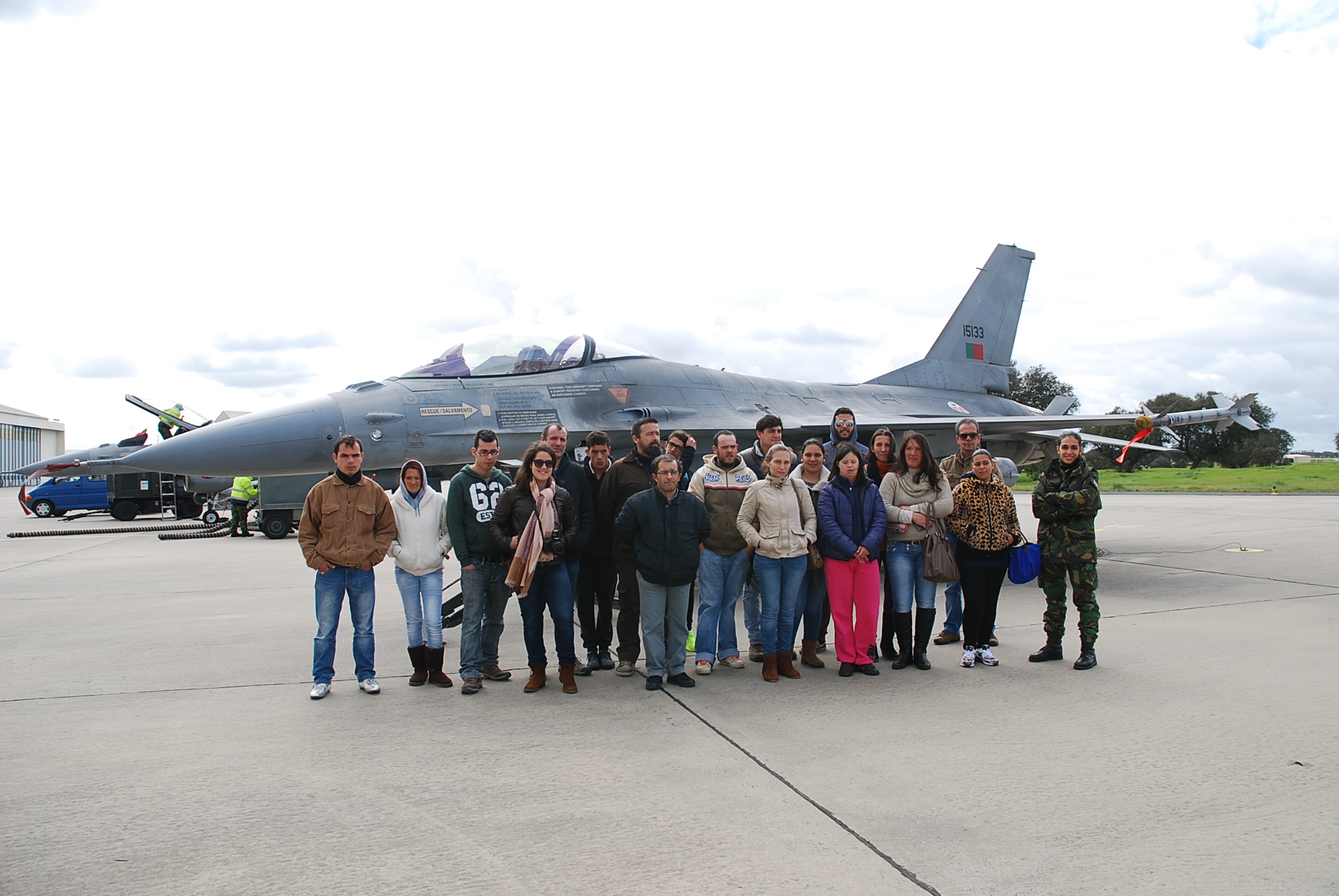 CERCIBEJA visita exerccio Real Thaw na Base Area N.11