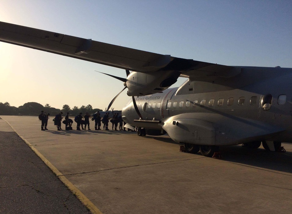 Força Aérea apoia Autoridade Nacional de Proteção Civil Força Aérea apoia Autoridade Nacional de Proteção Civil