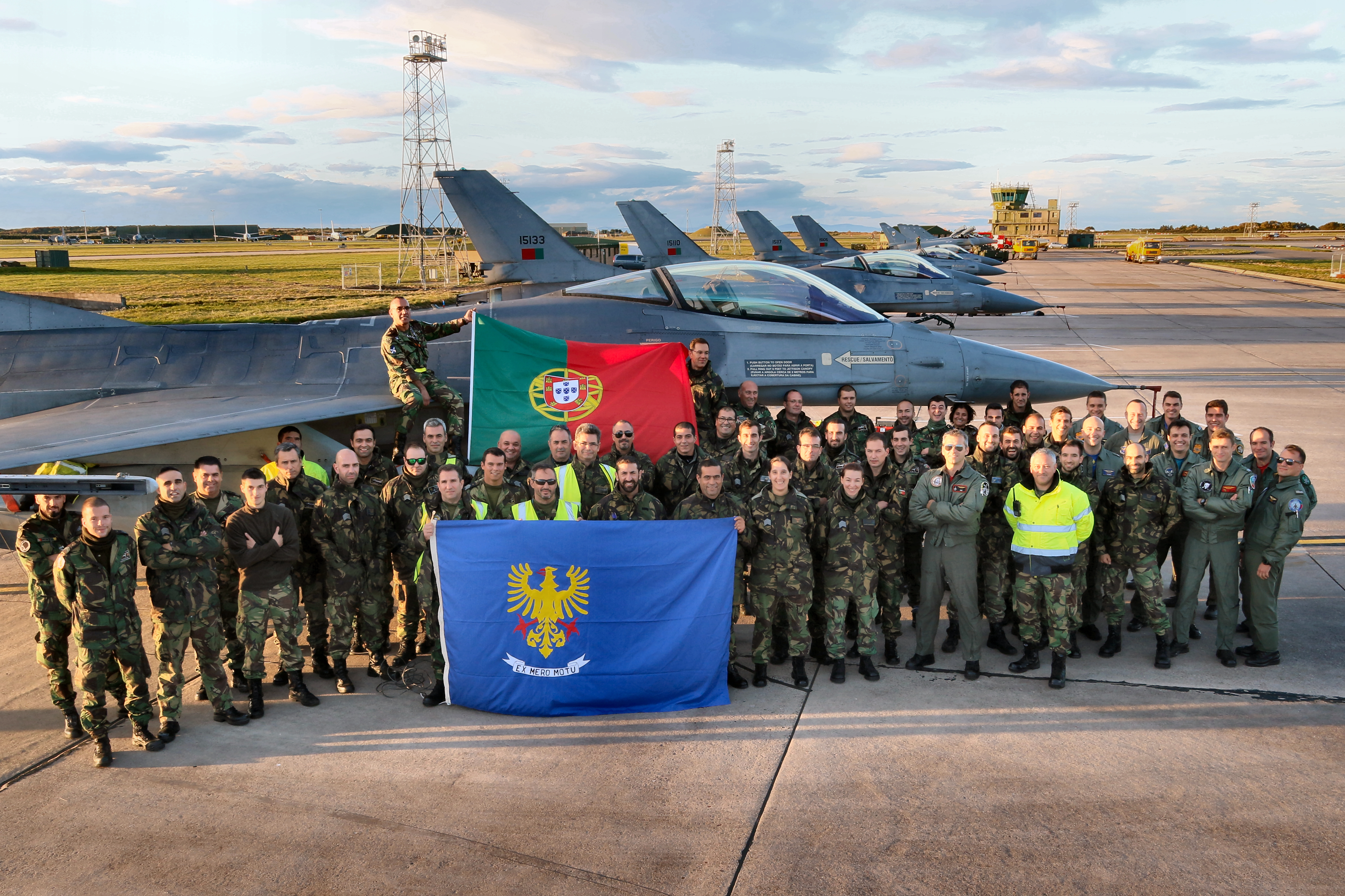 F-16 portugueses participam no NOBLE ARROW 2016