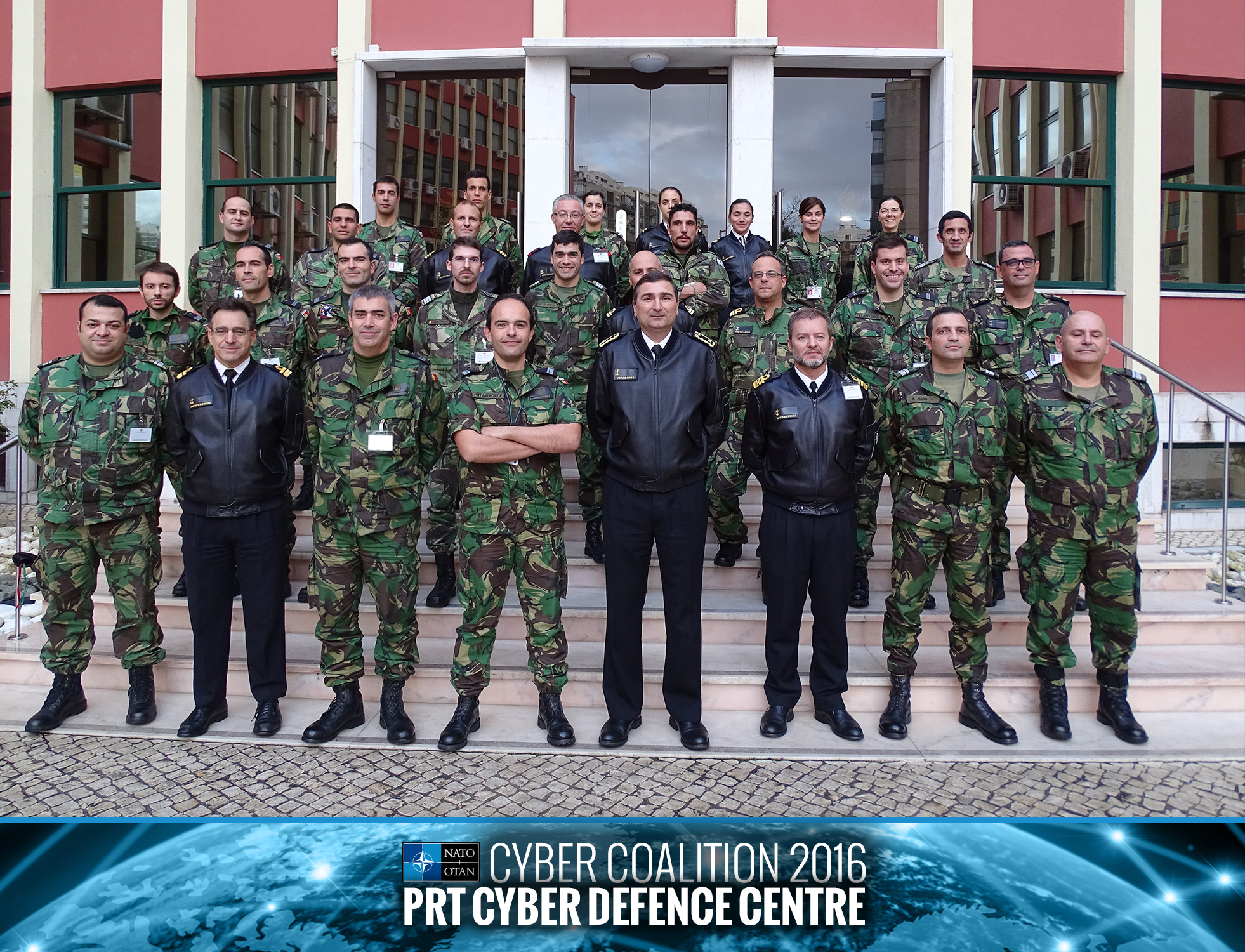 Força Aérea participa no CYBER COALITION 2016 Força Aérea participa no CYBER COALITION 2016