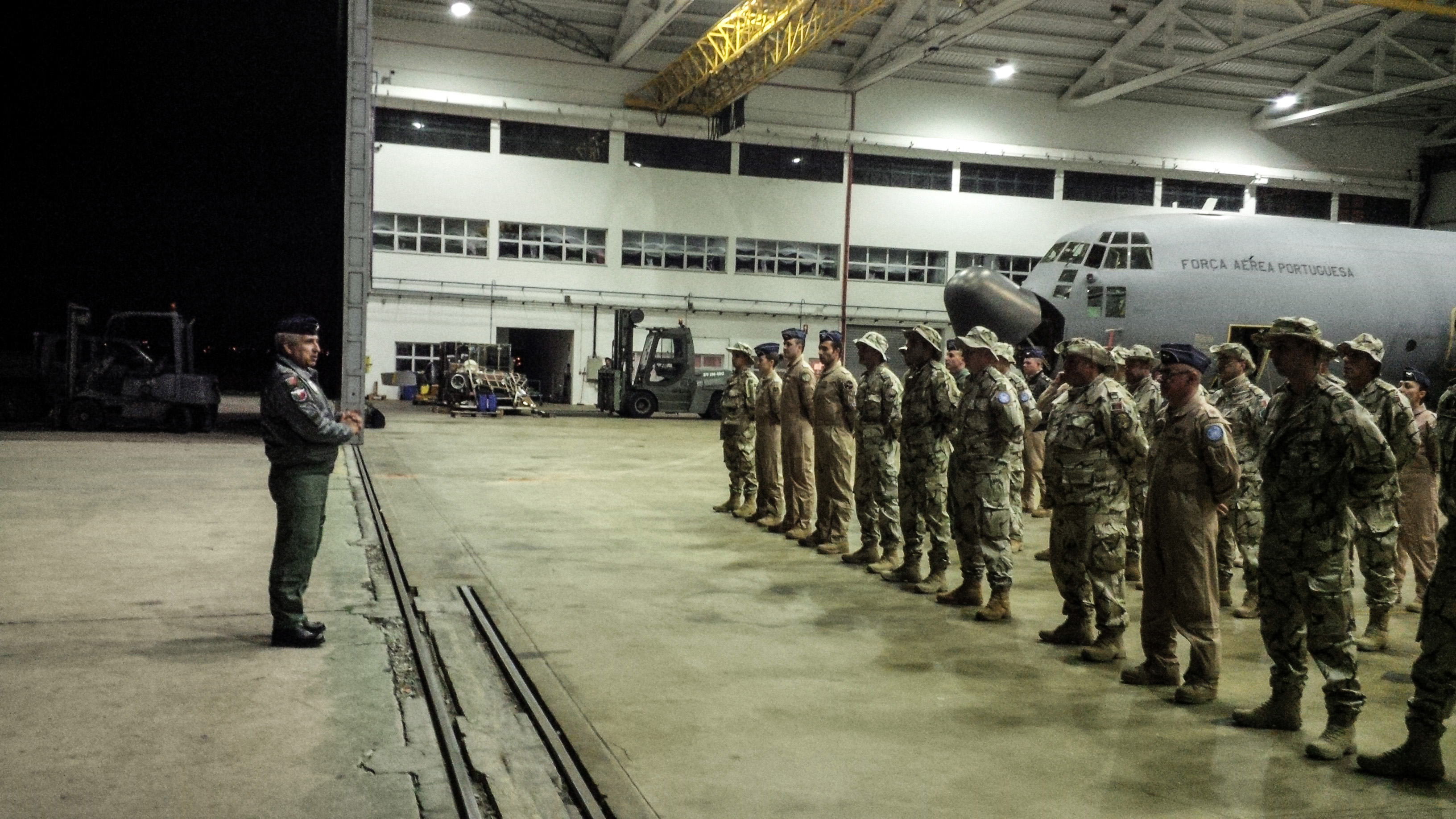 3ª Rotação de militares parte rumo ao Mali 3ª Rotação de militares parte rumo ao Mali