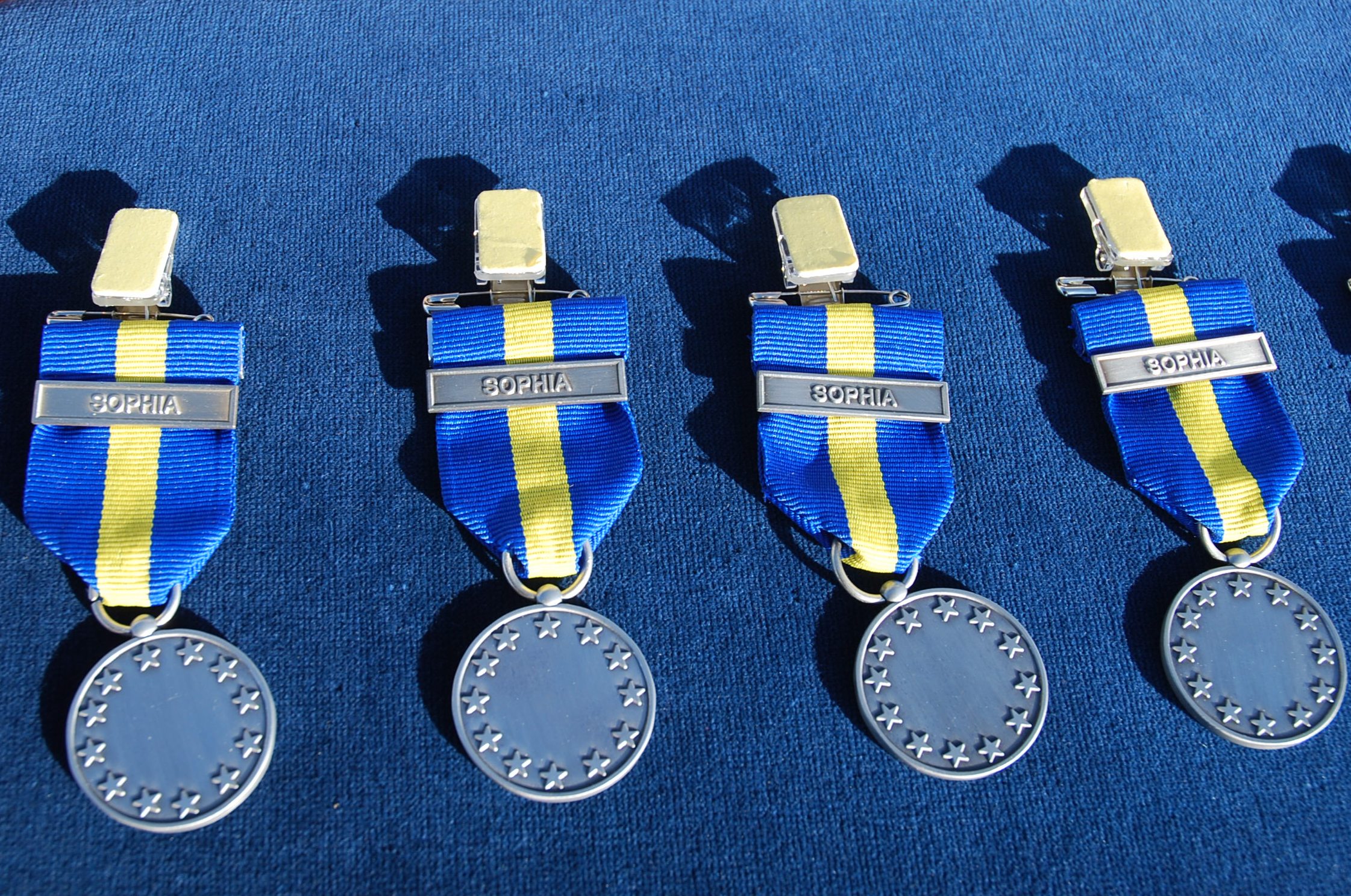 Militares da Esquadra 601 - "Lobos" condecorados