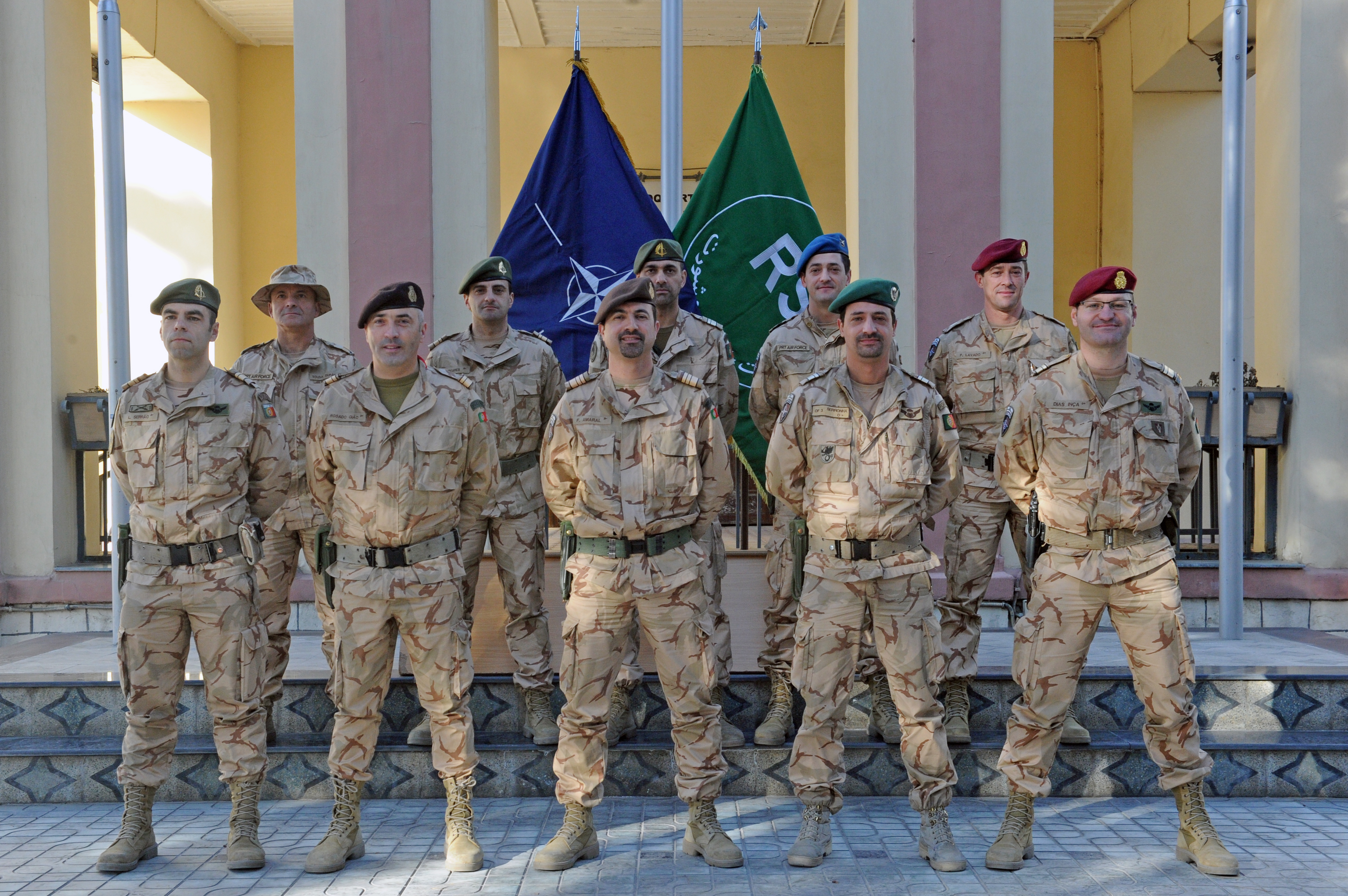 Militares portugueses partem para misso no Afeganisto