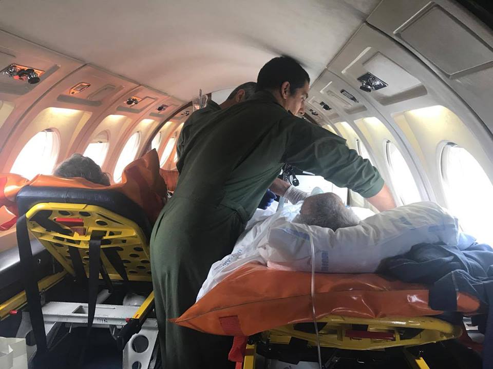 'Linces' transportam dois doentes do Funchal para Lisboa