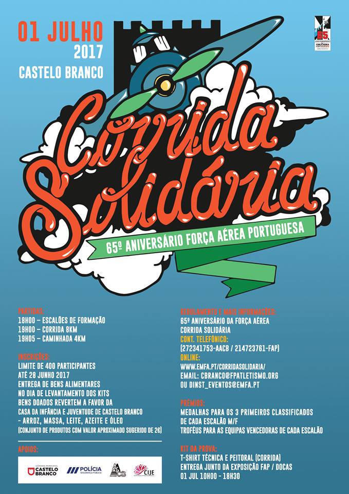 Inscries abertas para a 'Corrida Solidria'