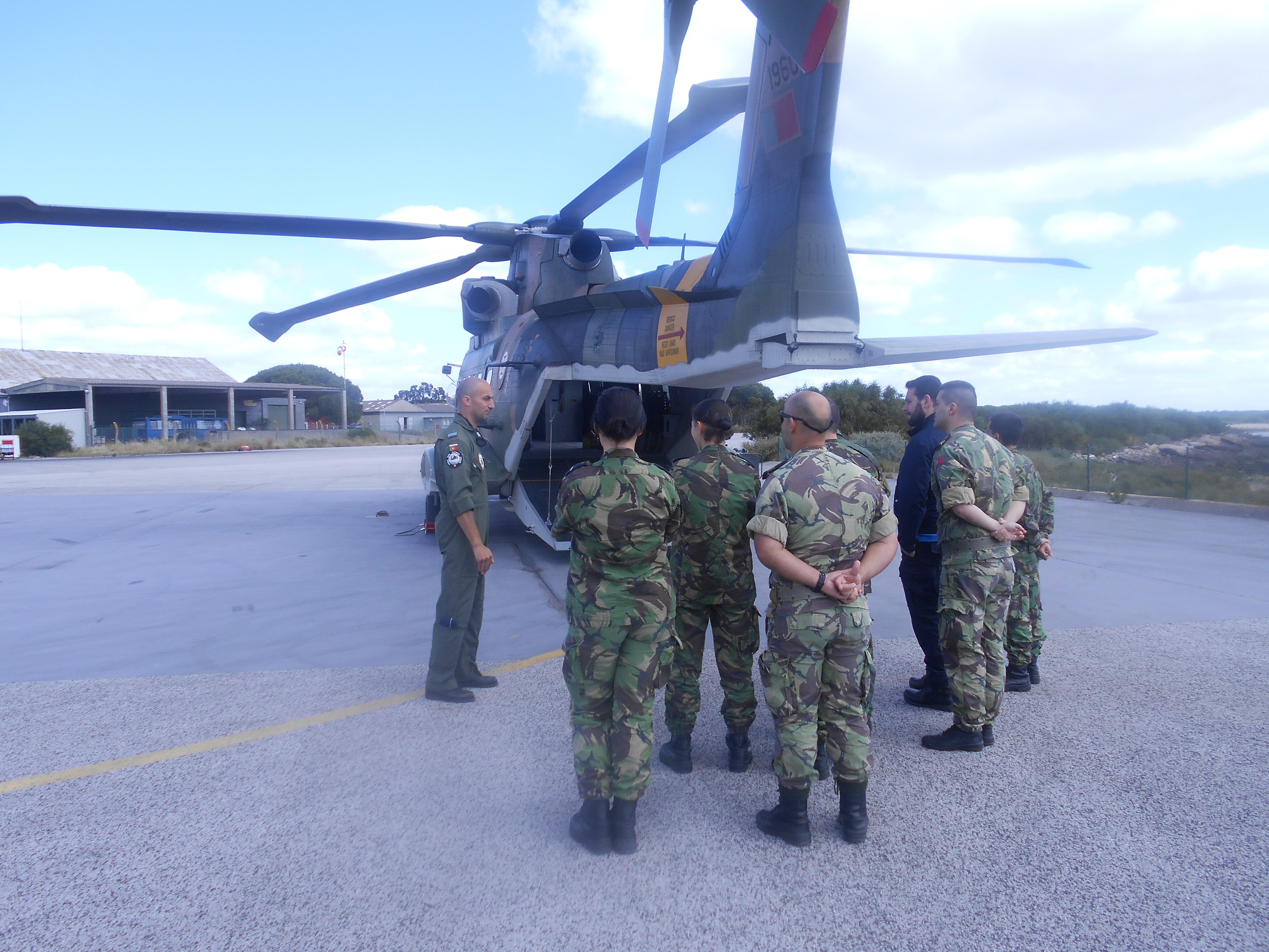 Cerimnia de encerramento do VII Curso de Evacuaes Aeromdicas
