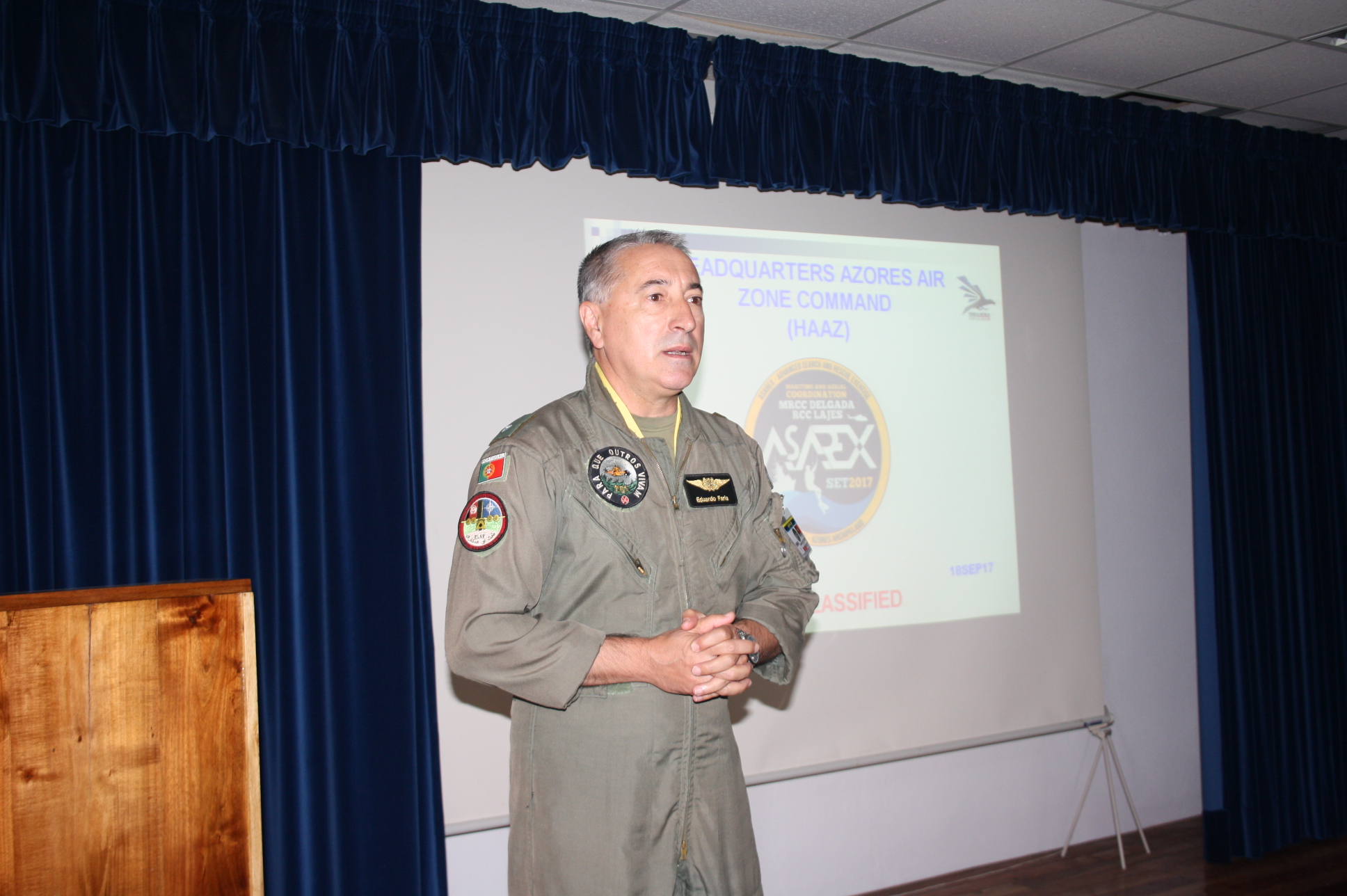 Fora Area realiza exerccio de busca e salvamento ASAREX17