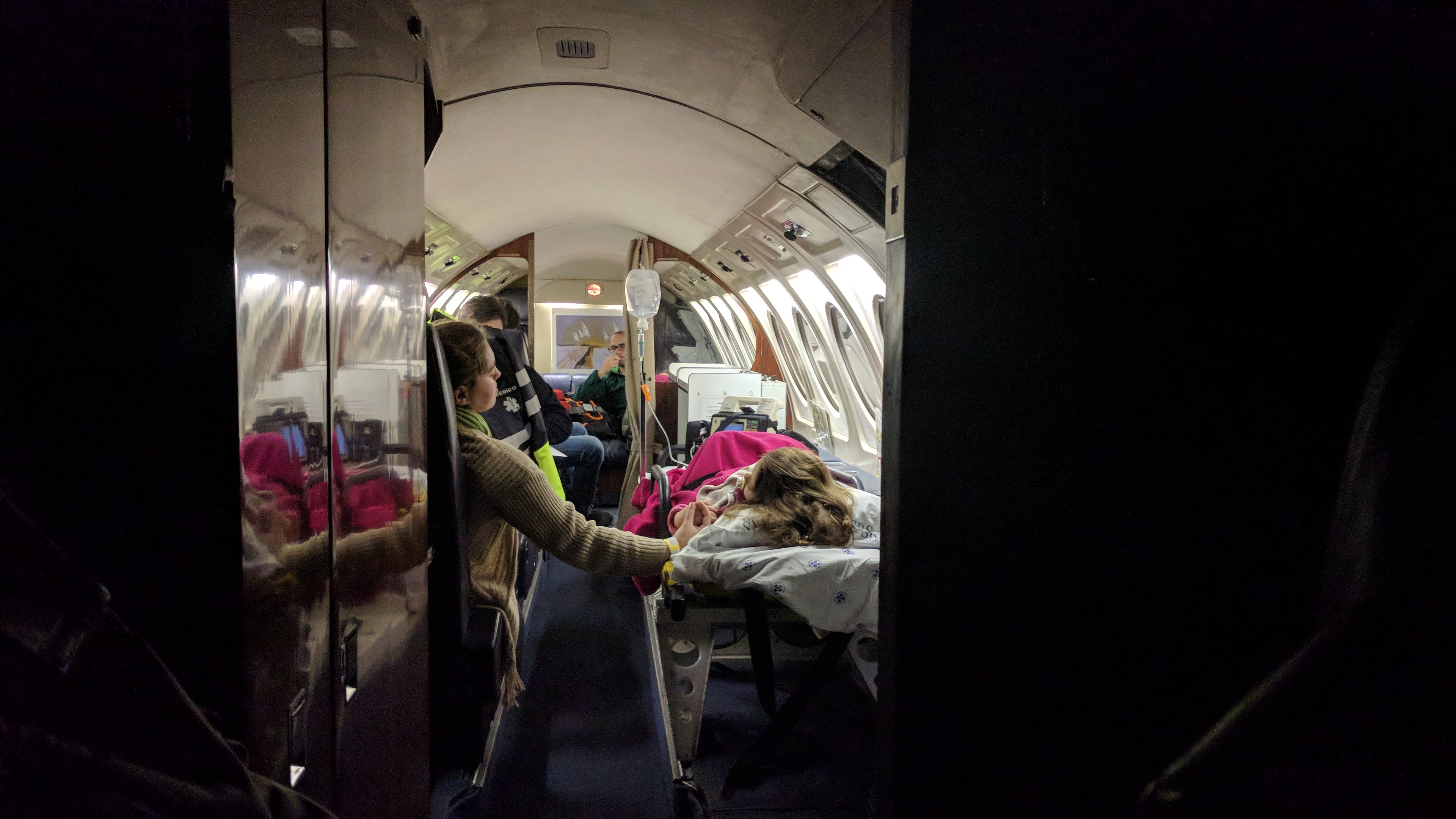 Falcon 50 empenhado em transporte médico urgente Falcon 50 empenhado em transporte médico urgente