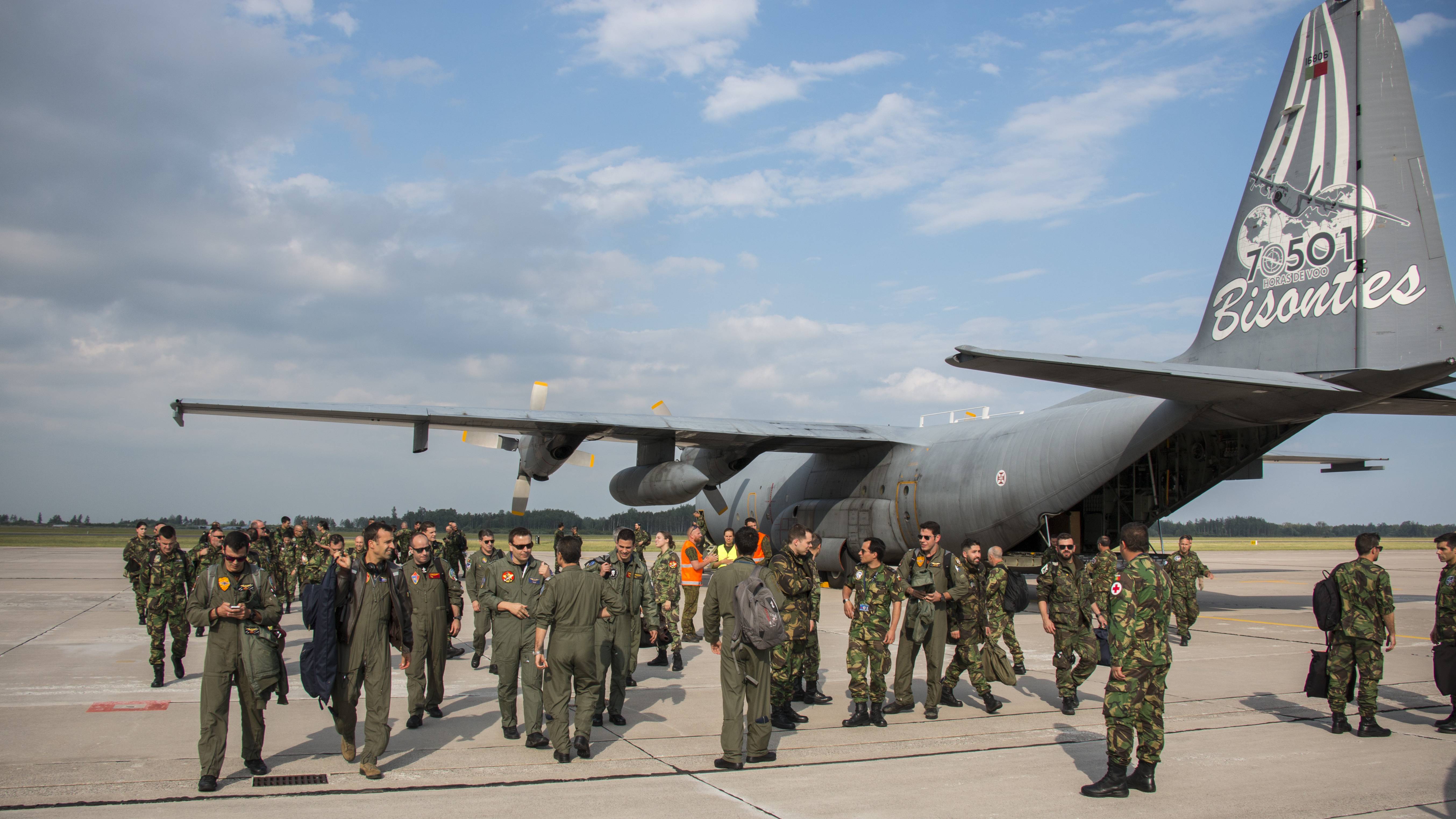 2.ª Rotação de militares no Baltic Air Policing 2018 2.ª Rotação de militares no Baltic Air Policing 2018