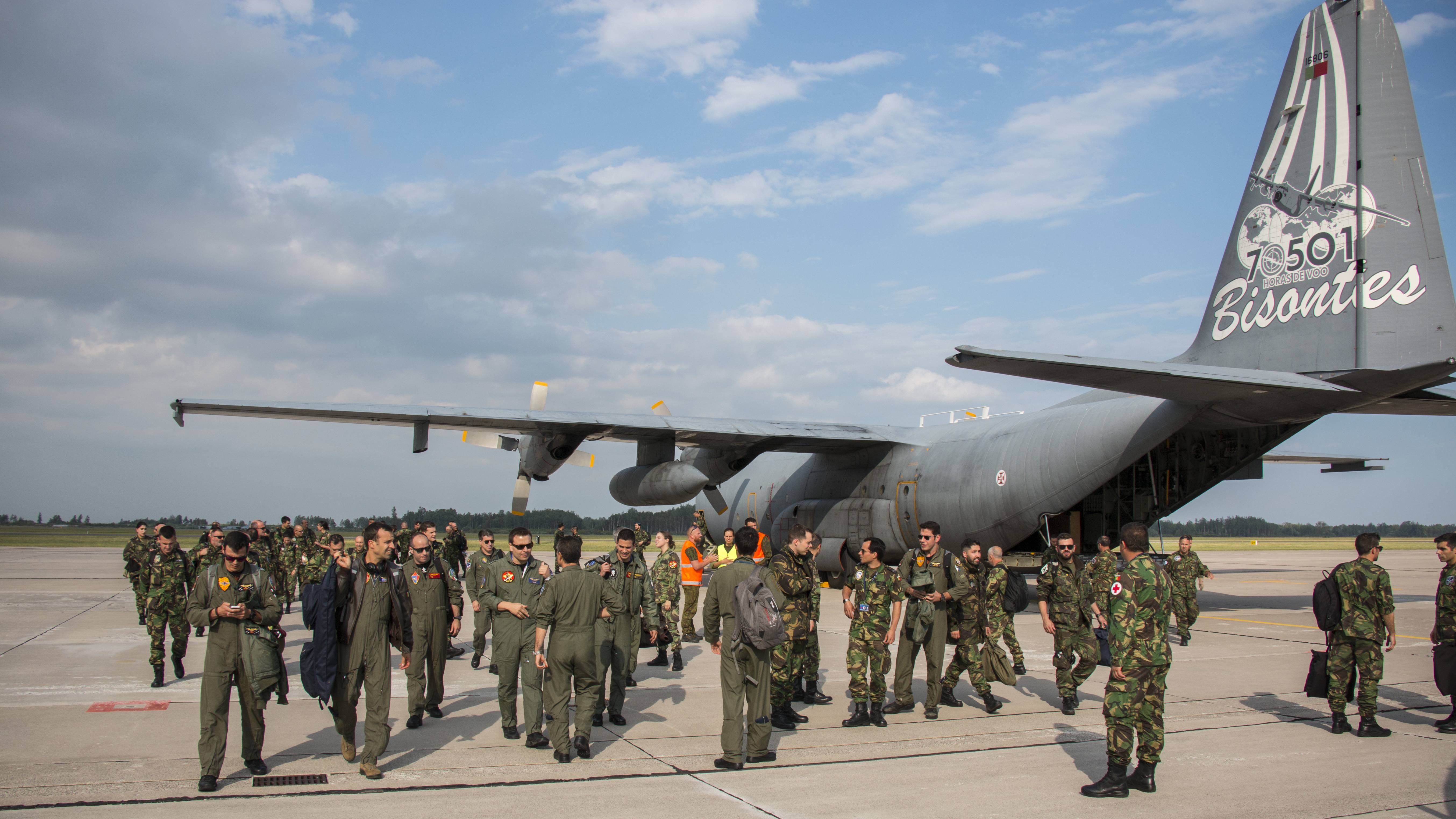 2. Rotao de militares no Baltic Air Policing 2018