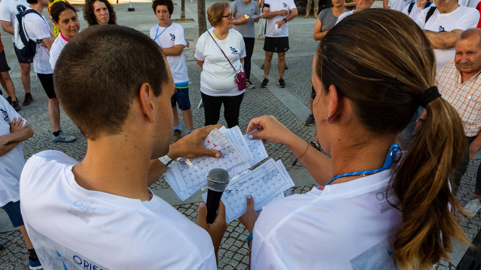 Fora Area organizou prova de orientao solidria