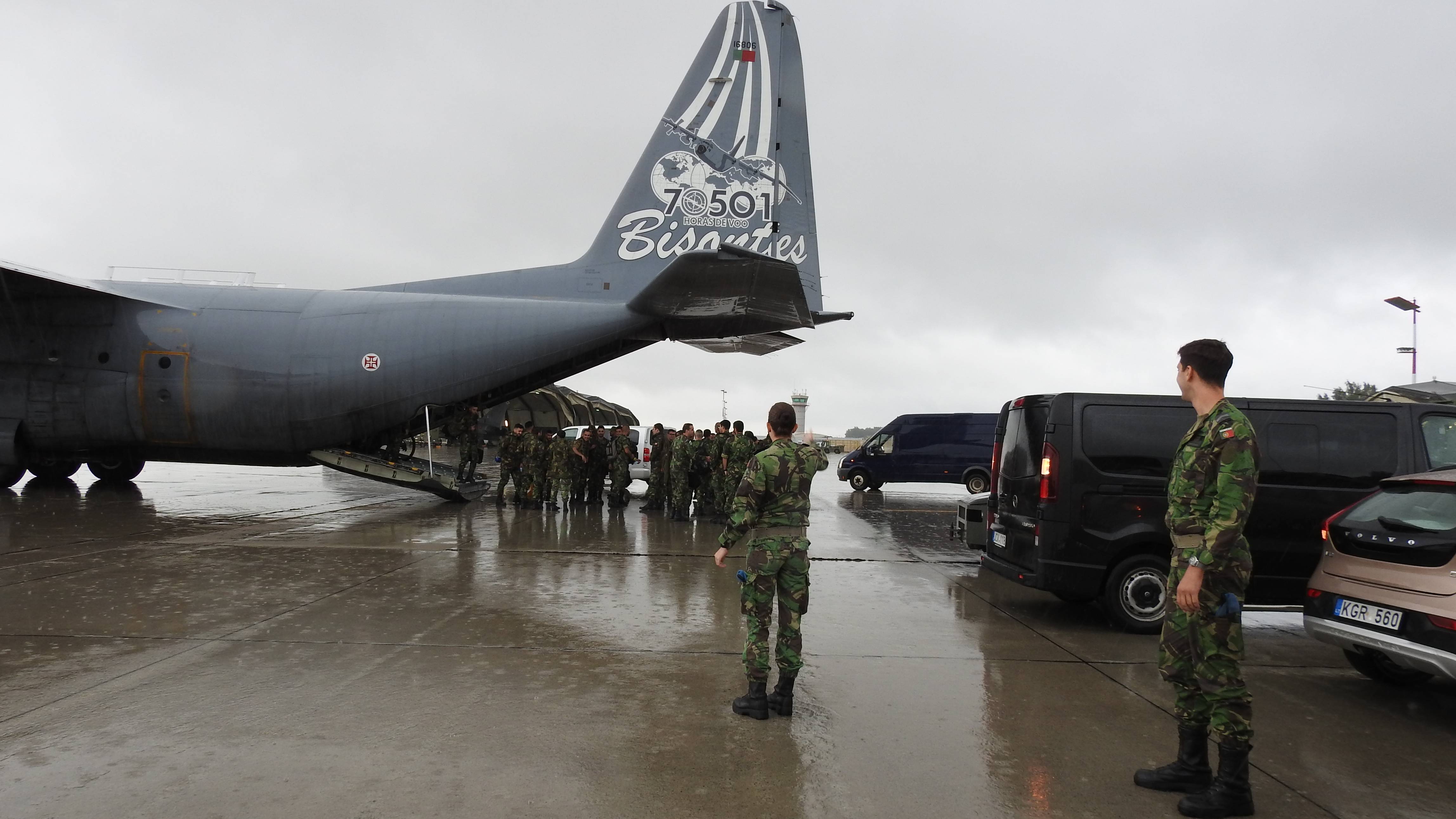 3. rotao de militares chega a Siauliai