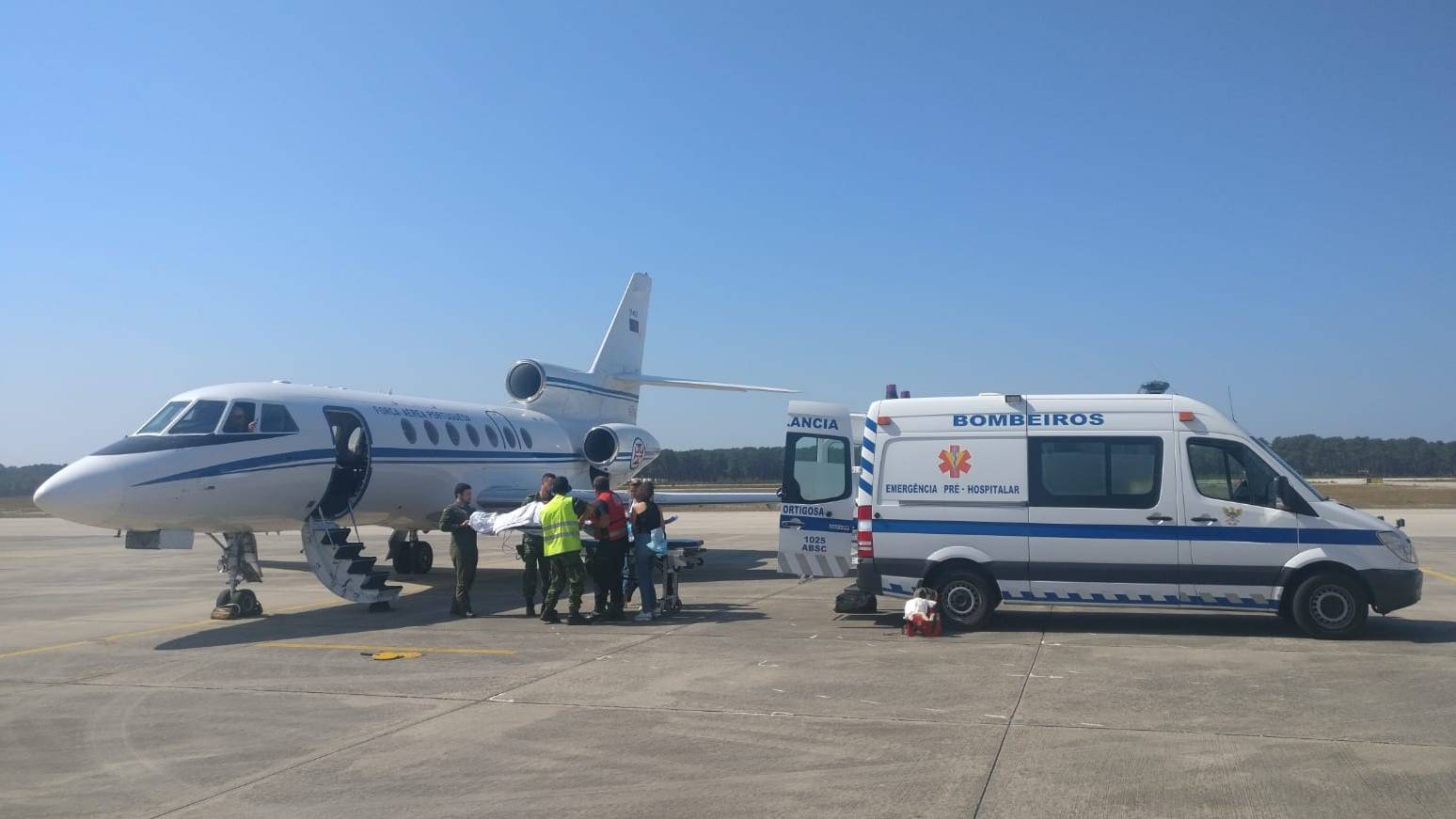 Linces transportam dois doentes em menos de 24 horas