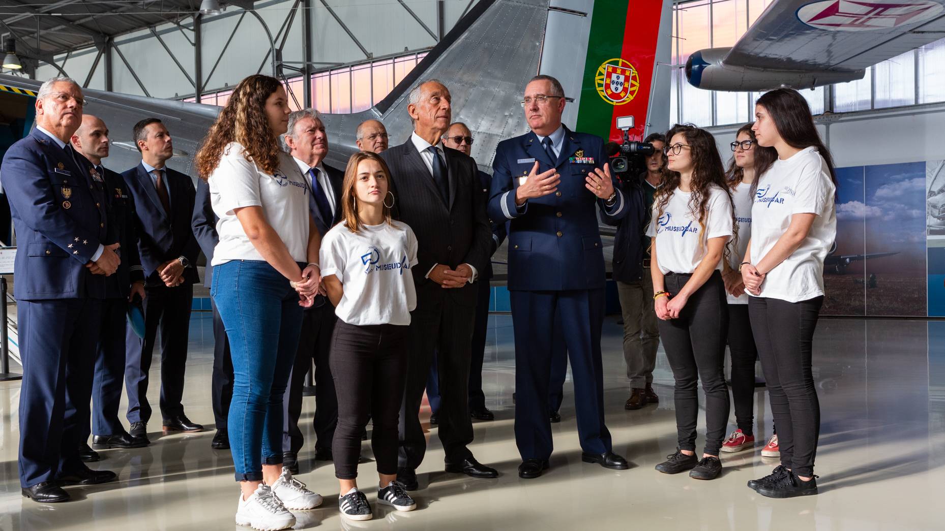 Presidente da República visita Museu do Ar Presidente da República visita Museu do Ar