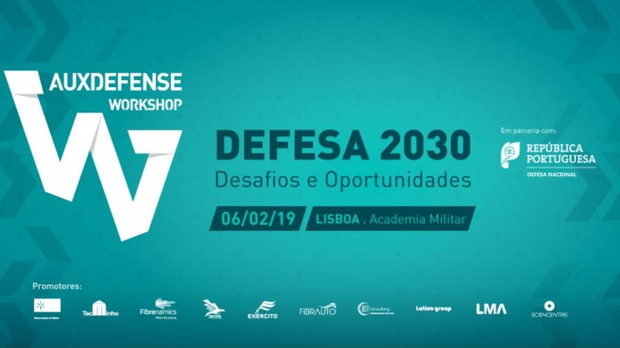 Workshop AUXDEFENSE no dia 06 de fevereiro