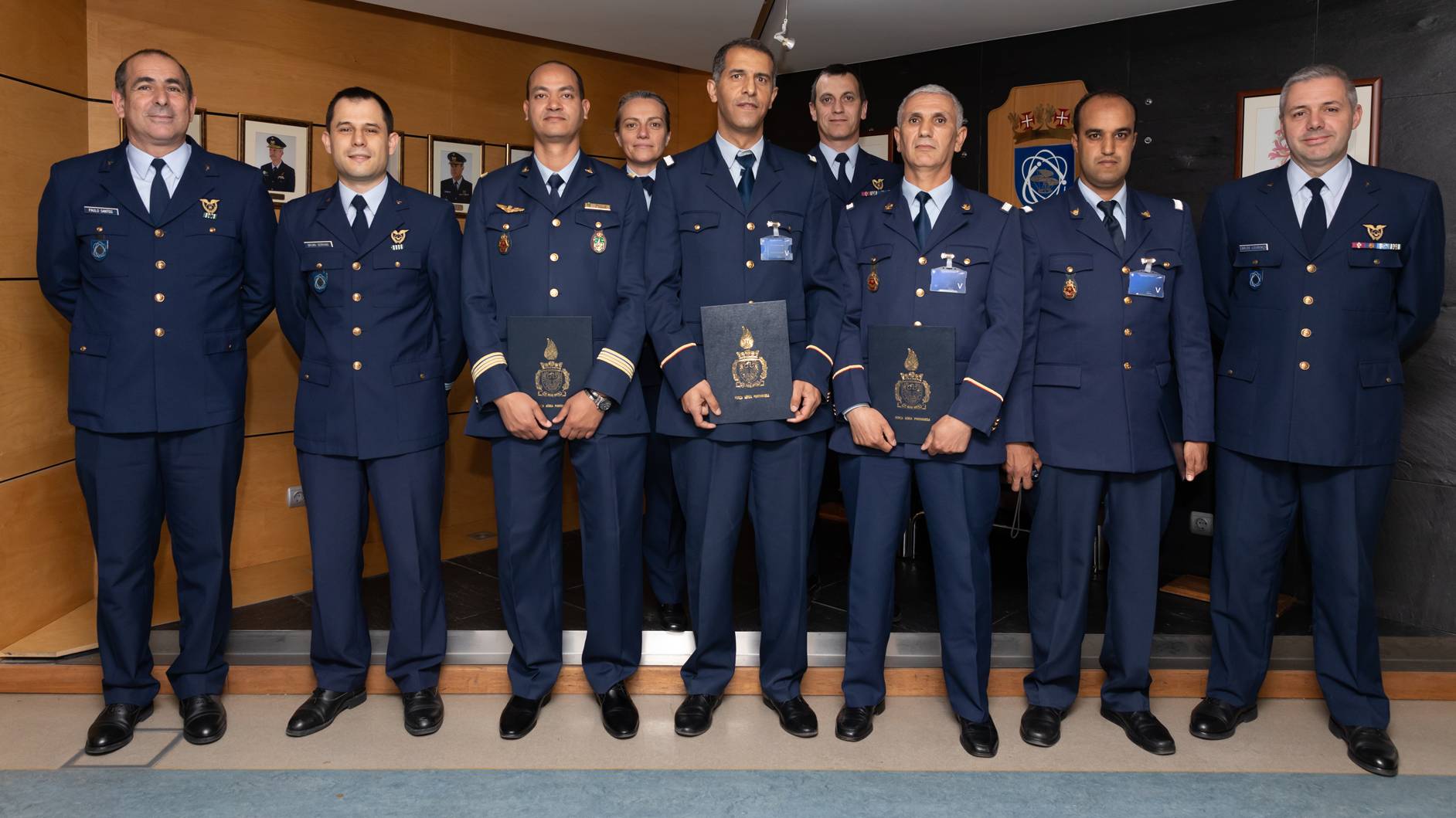 Fora Area d curso sobre Ensaios No-Destrutivos a militares marroquinos