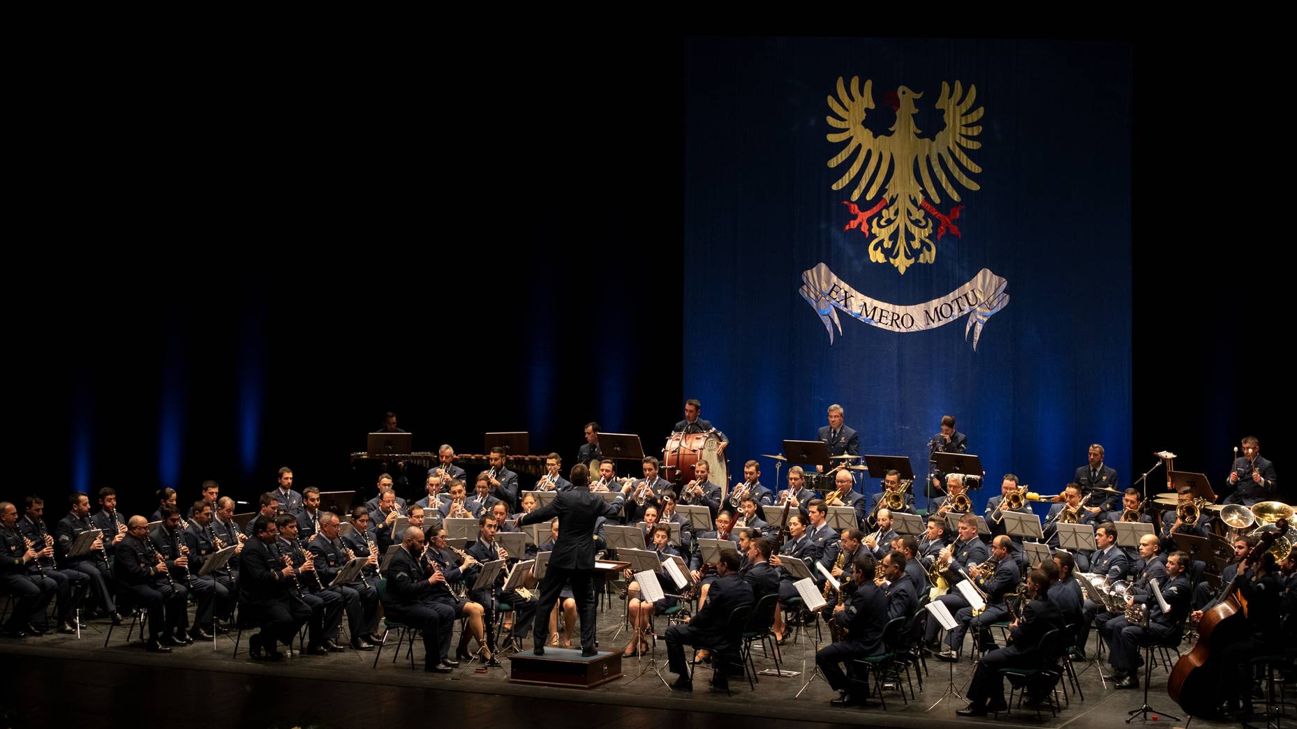 Banda de Música da Força Aérea no Largo da Sé de Viseu Banda de Música da Força Aérea no Largo da Sé de Viseu
