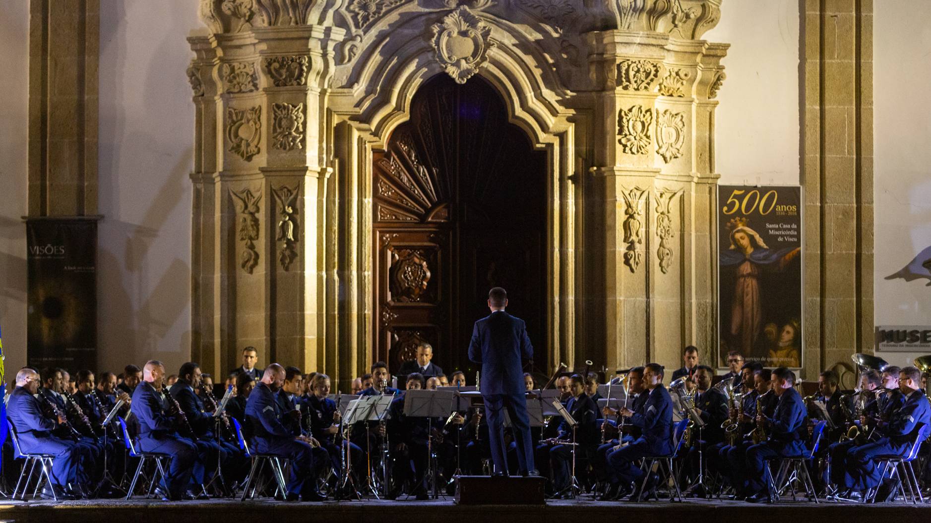 Banda de Música da Força Aérea alegra noites de Viseu Banda de Música da Força Aérea alegra noites de Viseu