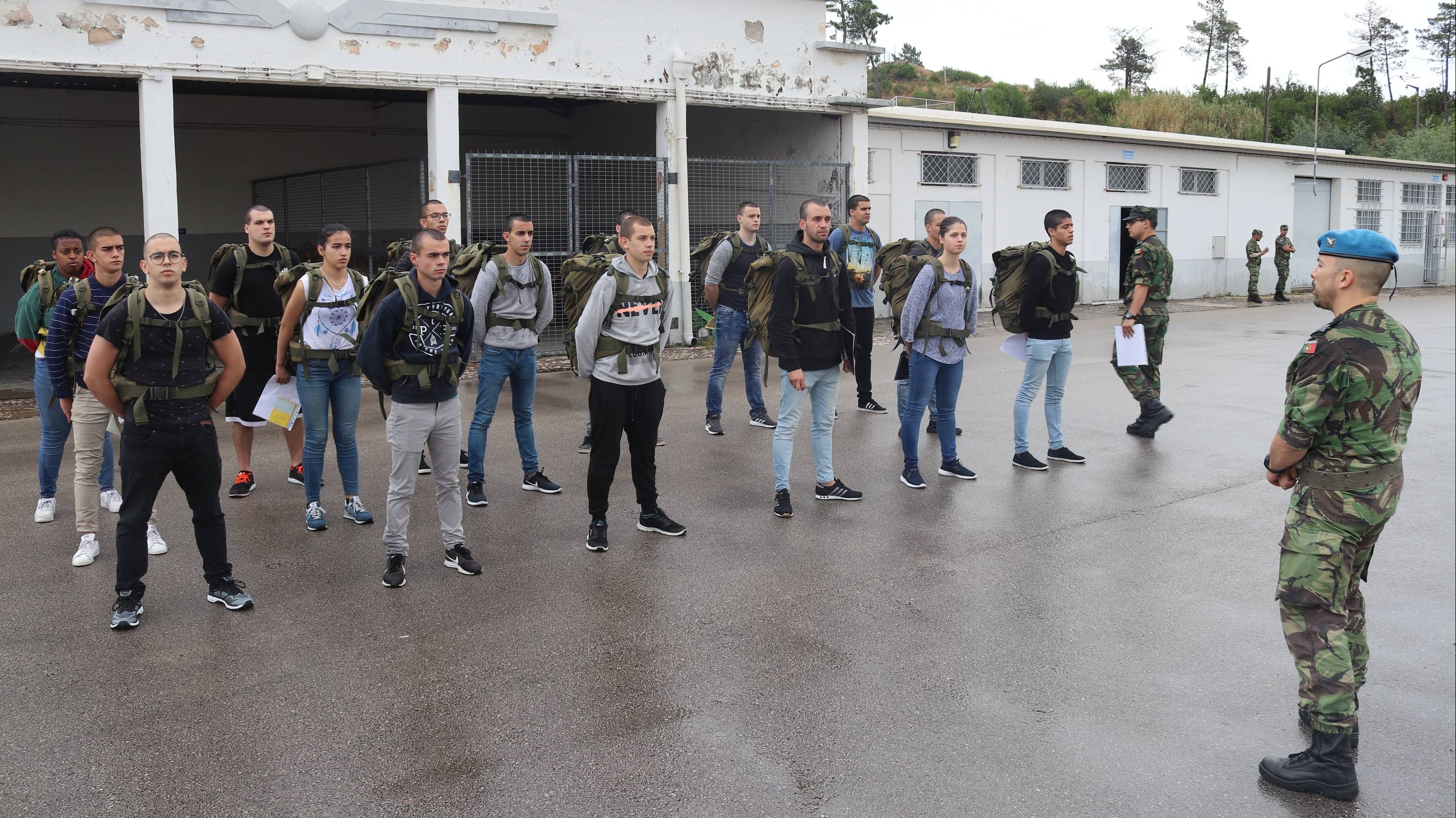 Centro de Formação Militar e Técnica da Força Aérea recebe Instrução Básica 01/19 Centro de Formação Militar e Técnica da Força Aérea recebe Instrução Básica 01/19