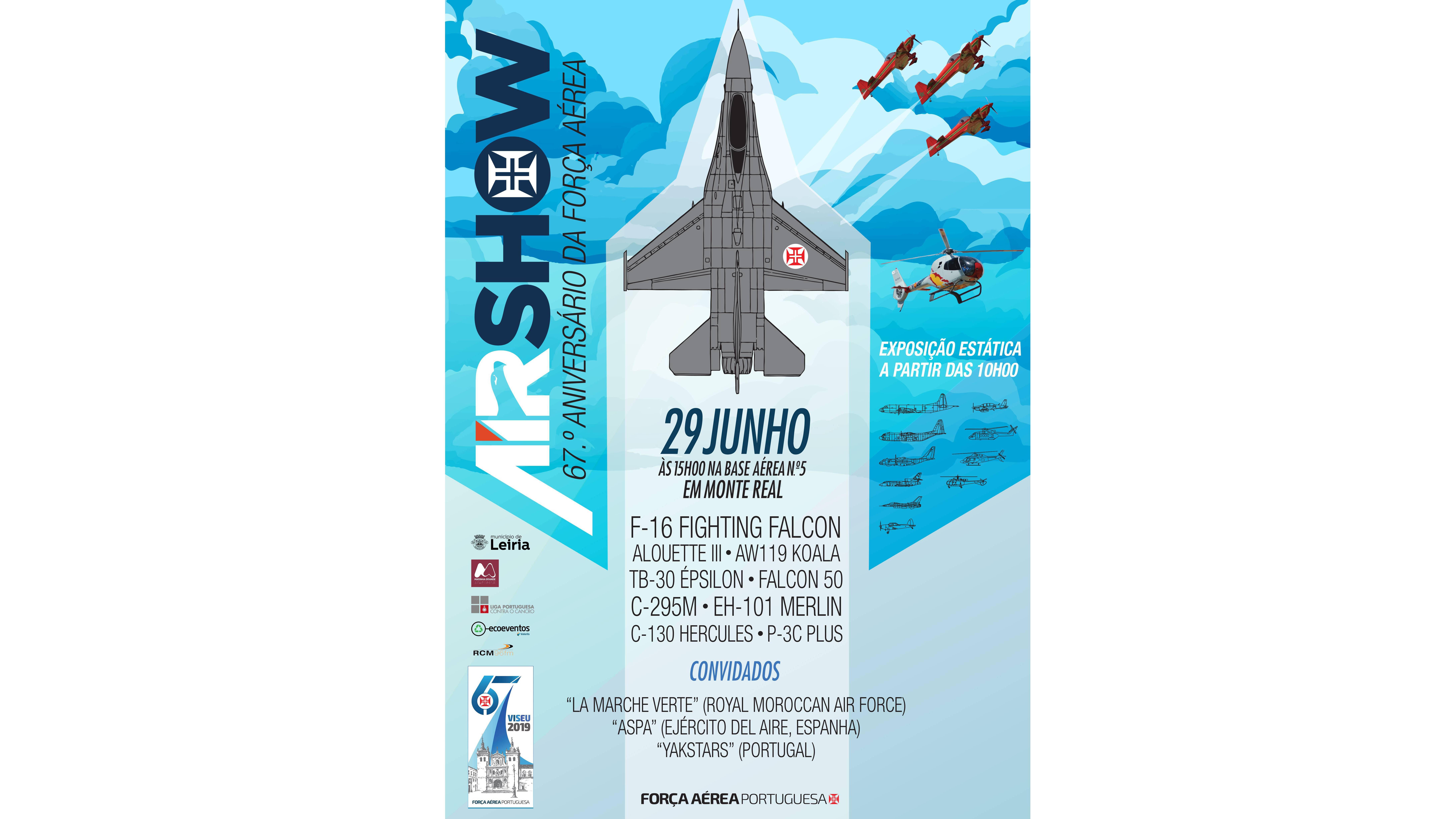 Saiba como chegar ao Festival Aéreo em Monte Real Saiba como chegar ao Festival Aéreo em Monte Real