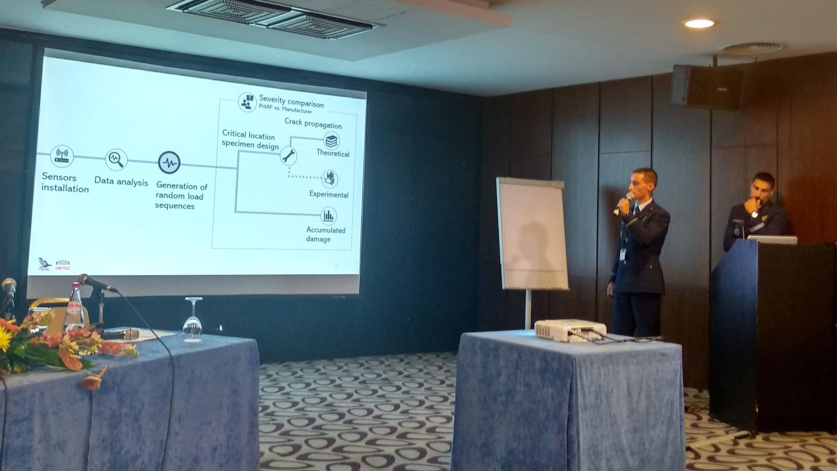 Fora Area em conferncia sobre integridade estrutural na rea da aeronutica