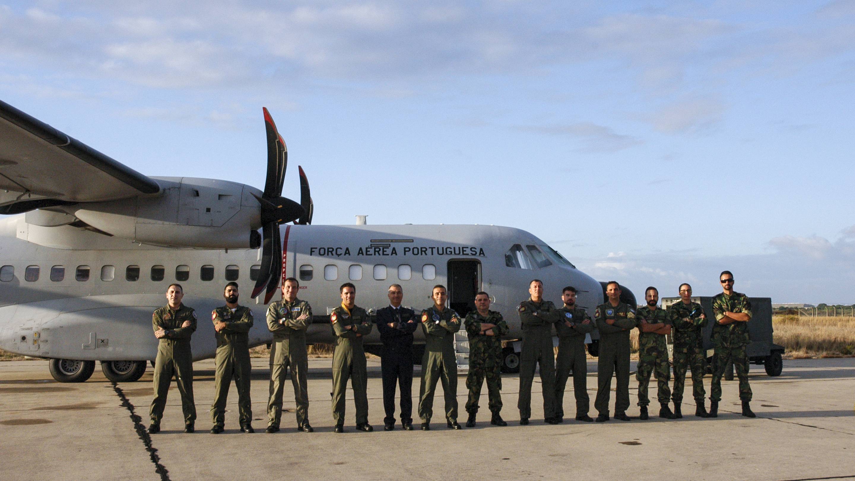 Força Aérea patrulha fronteiras marítimas do sul de Espanha