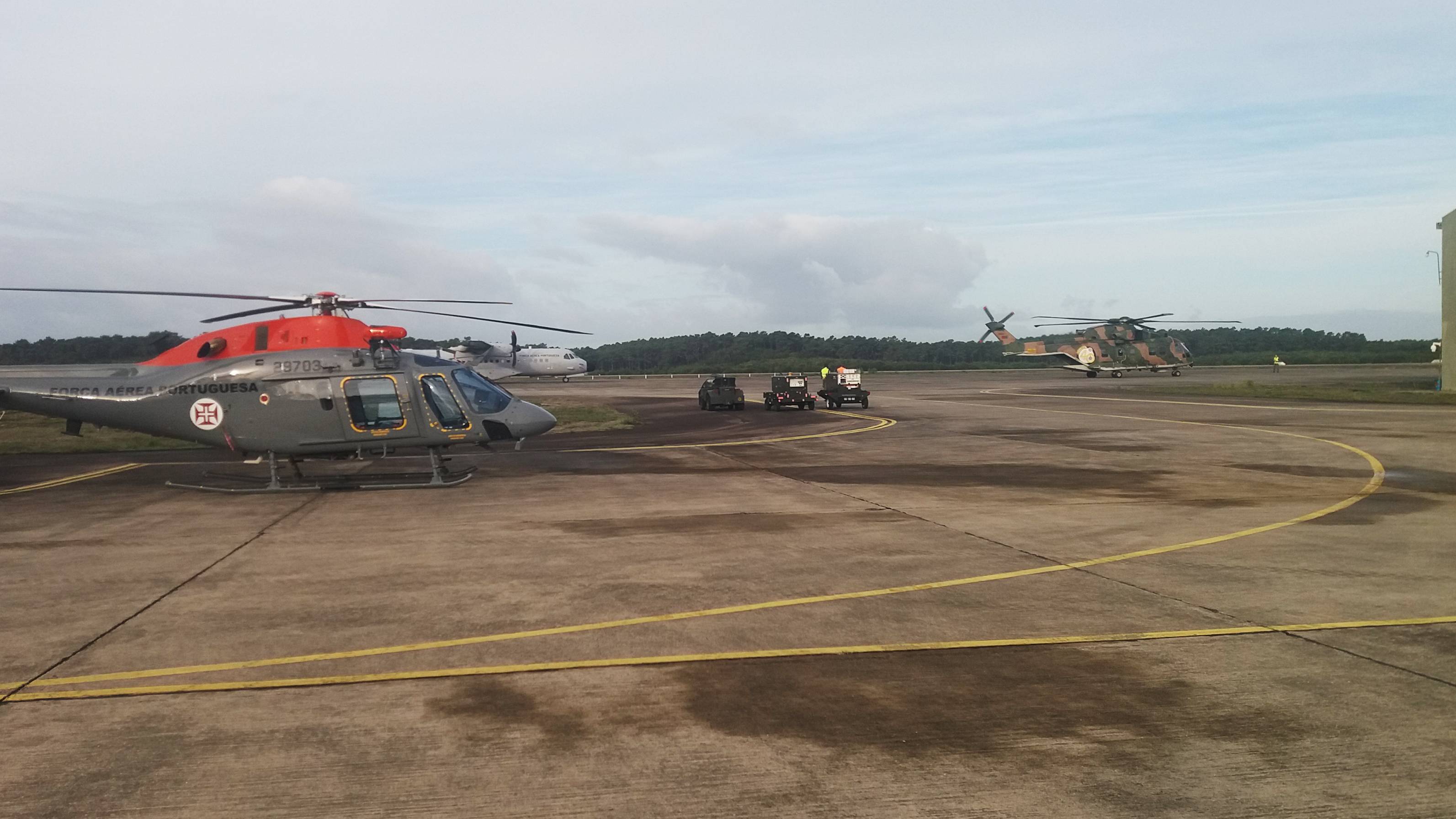 Fora Area organiza exerccio de busca e salvamento em Ovar