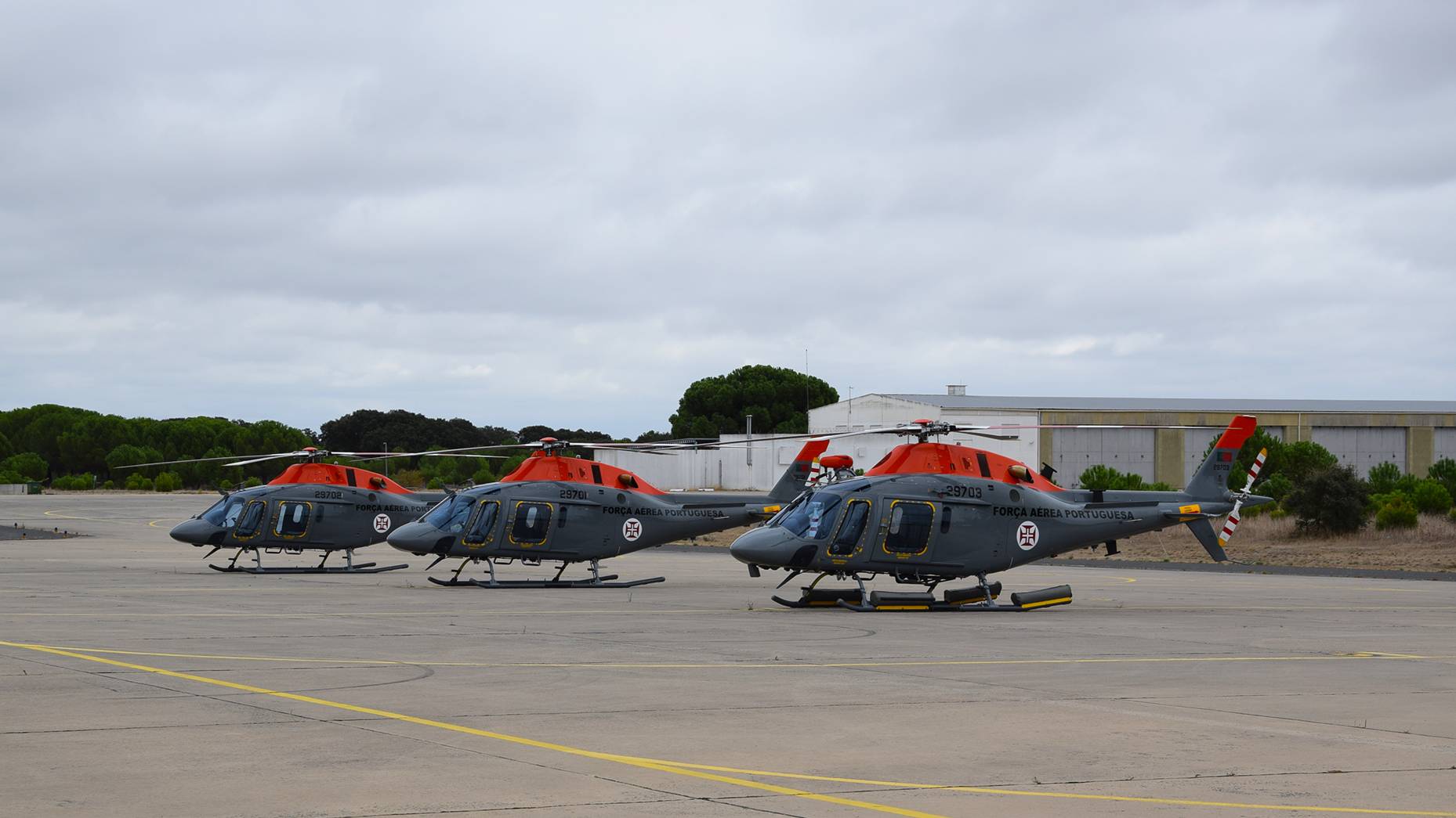 Força Aérea recebe terceiro helicóptero AW119MKII 