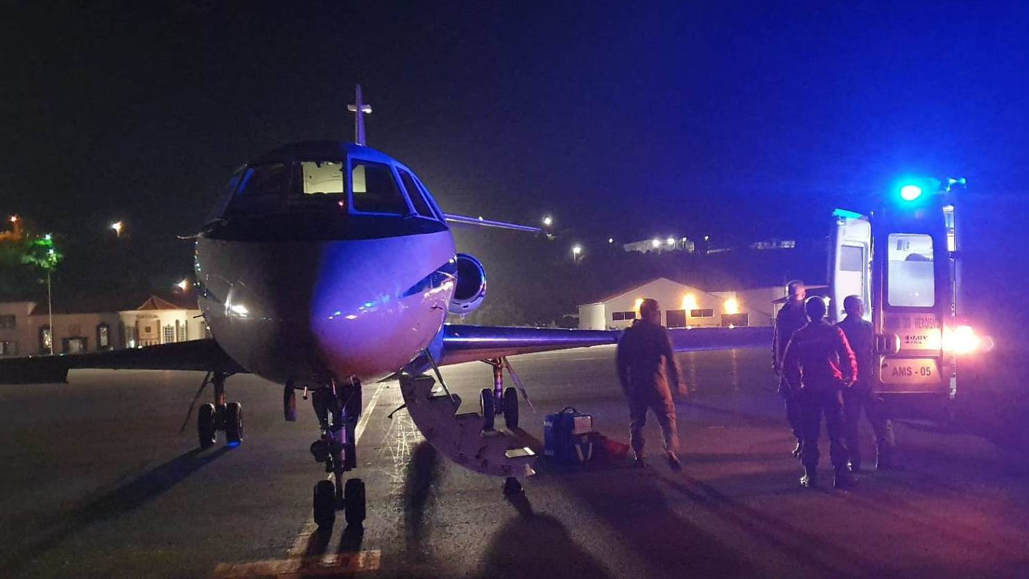 Força Aérea transporta jovem de urgência dos Açores para o continente Força Aérea transporta jovem de urgência dos Açores para o continente