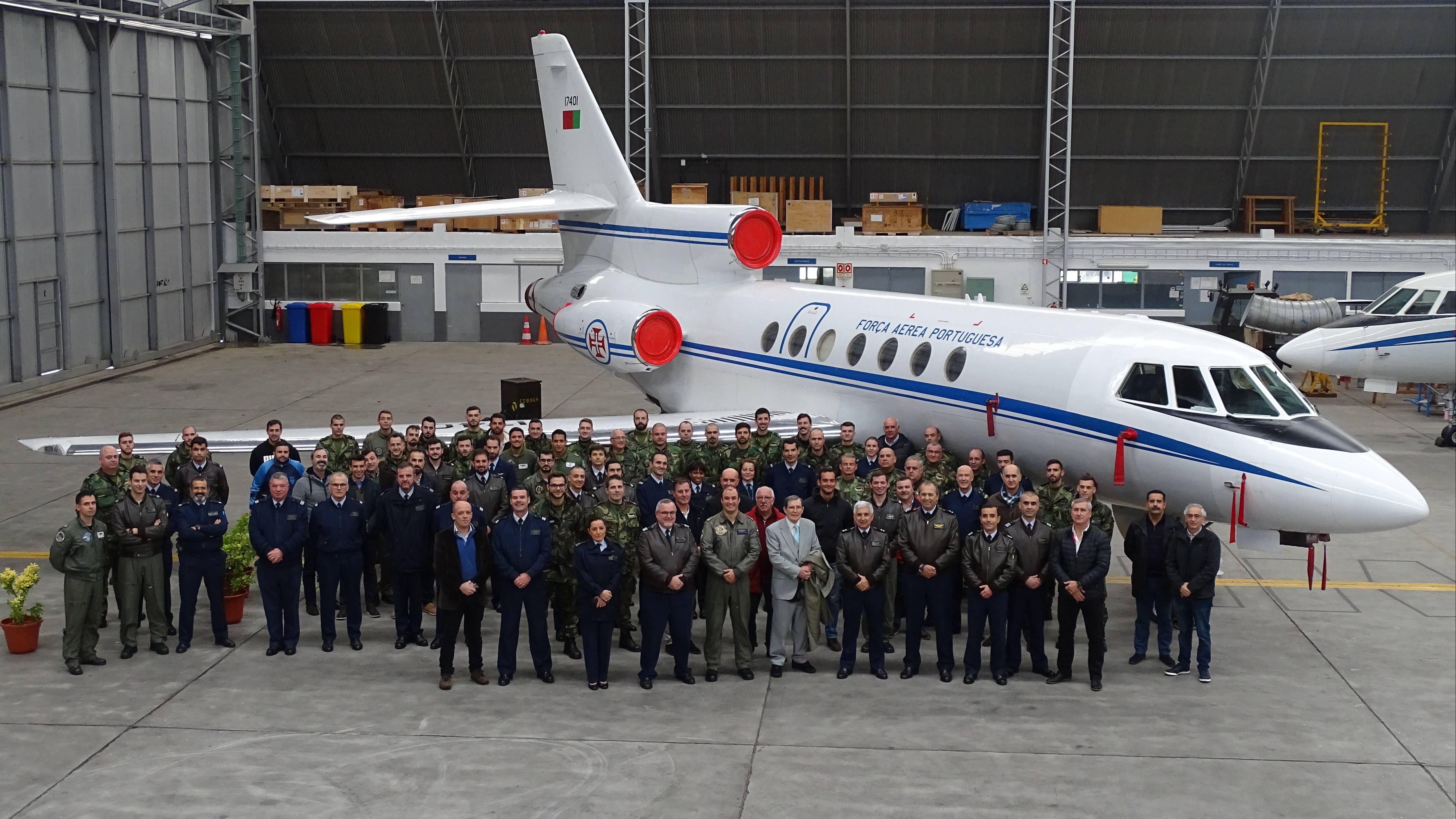 Falcon 50 celebra o 30. Aniversrio