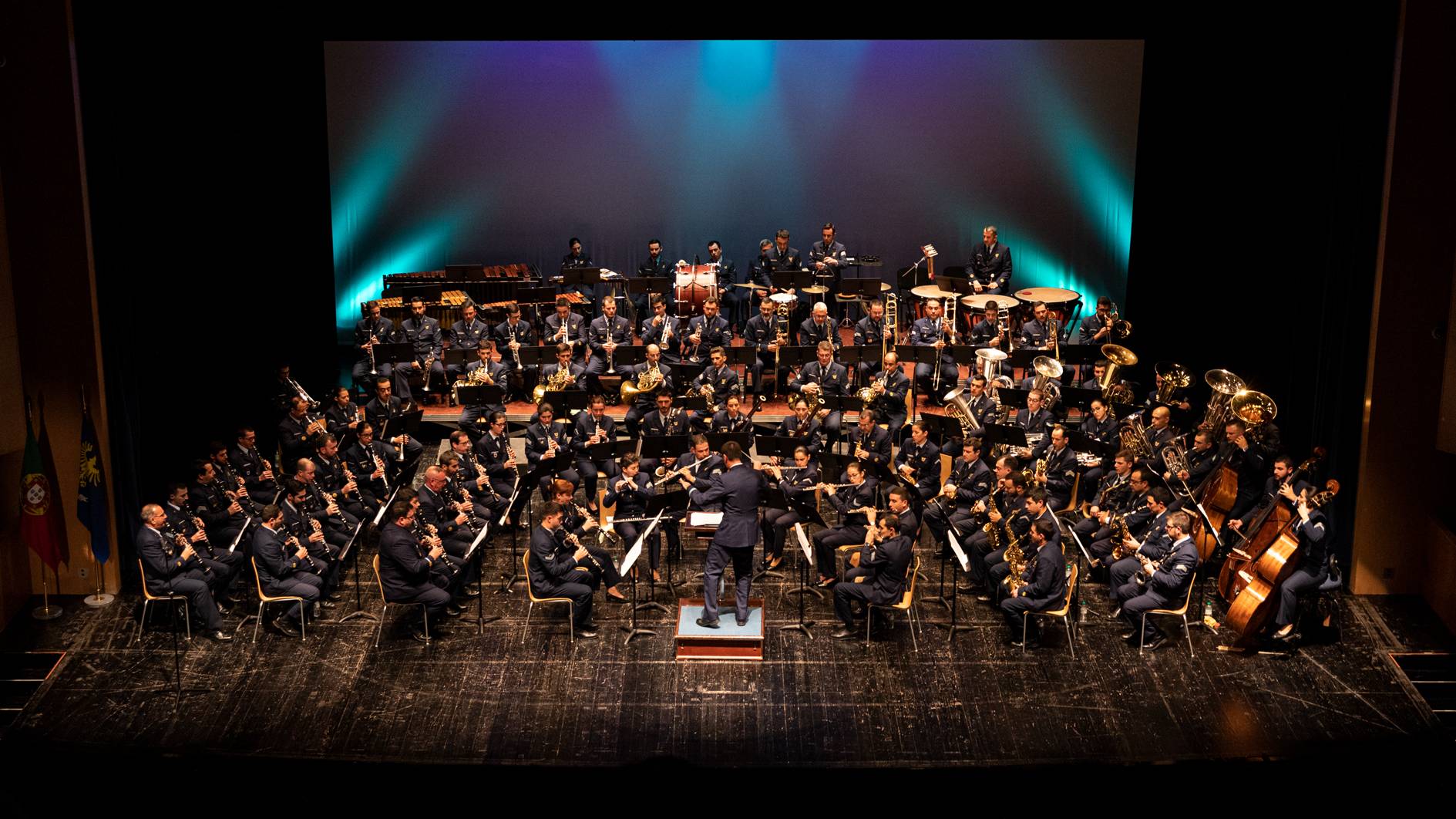 Concerto de Ano Novo da Força Aérea no Fórum Luísa Todi Concerto de Ano Novo da Força Aérea no Fórum Luísa Todi