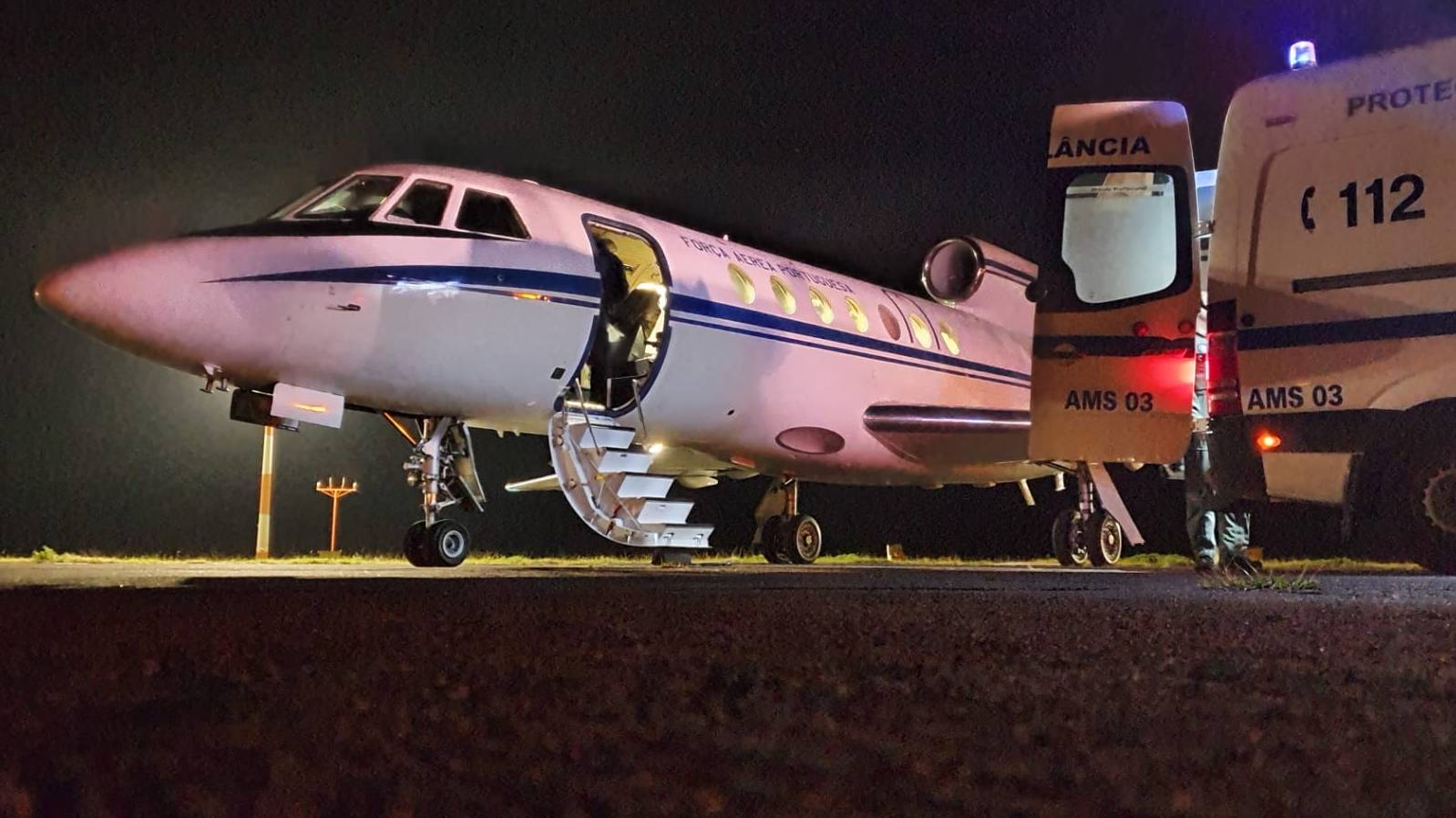Força Aérea realiza transporte médico urgente de grávida Força Aérea realiza transporte médico urgente de grávida