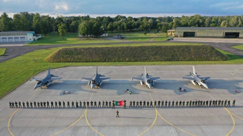 F-16M da Fora Area em destacamento na Polnia