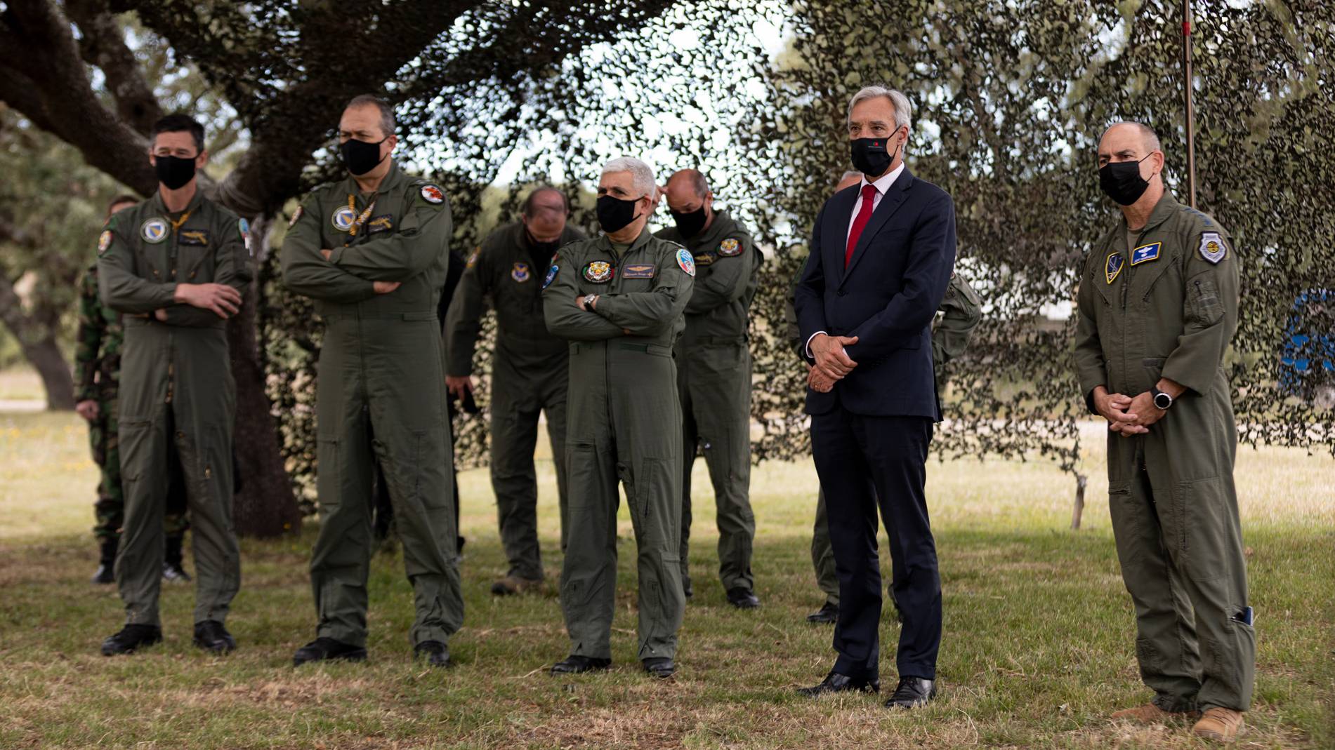 Ministro da Defesa Nacional visita NATO Tiger Meet 2021 Ministro da Defesa Nacional visita NATO Tiger Meet 2021