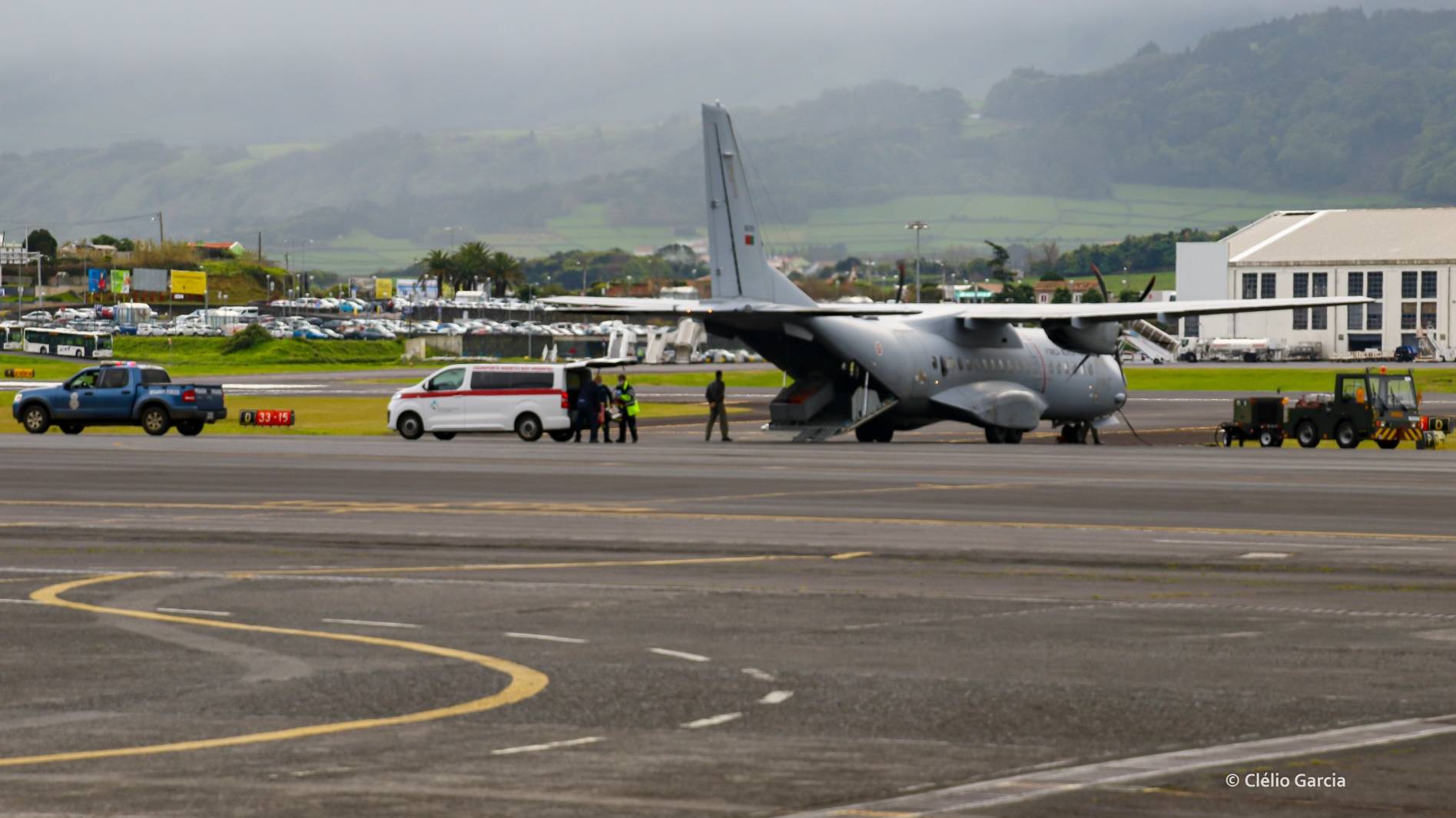 Esquadra 502 transporta três doentes nos Açores em 24 horas
