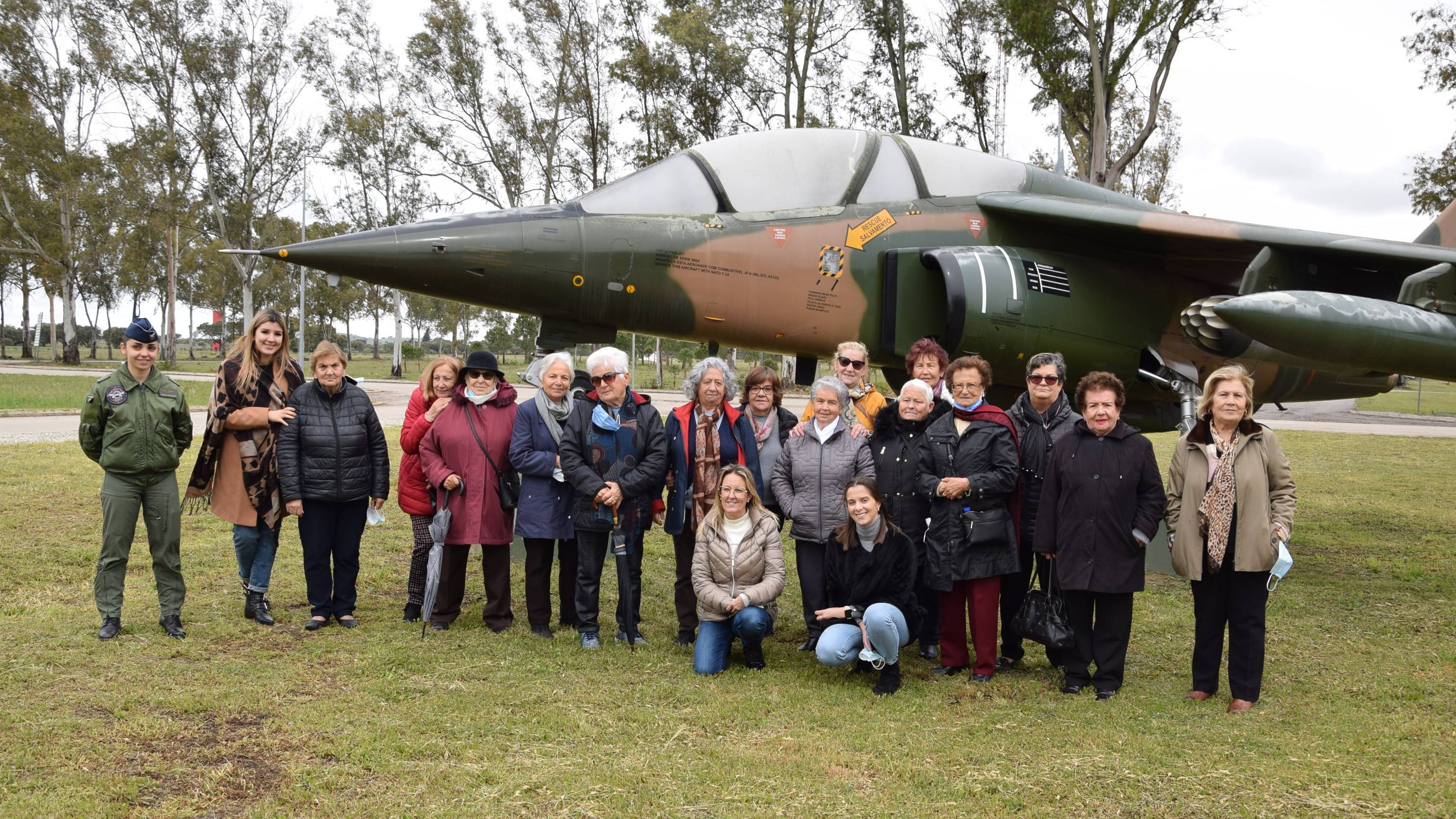 Fundação António Aleixo visita a Base Aérea N.º 11 Fundação António Aleixo visita a Base Aérea N.º 11