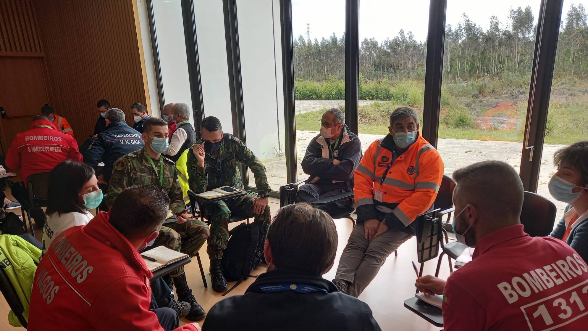 Fora Area presente no 5. Curso de Emergncias Radiolgicas