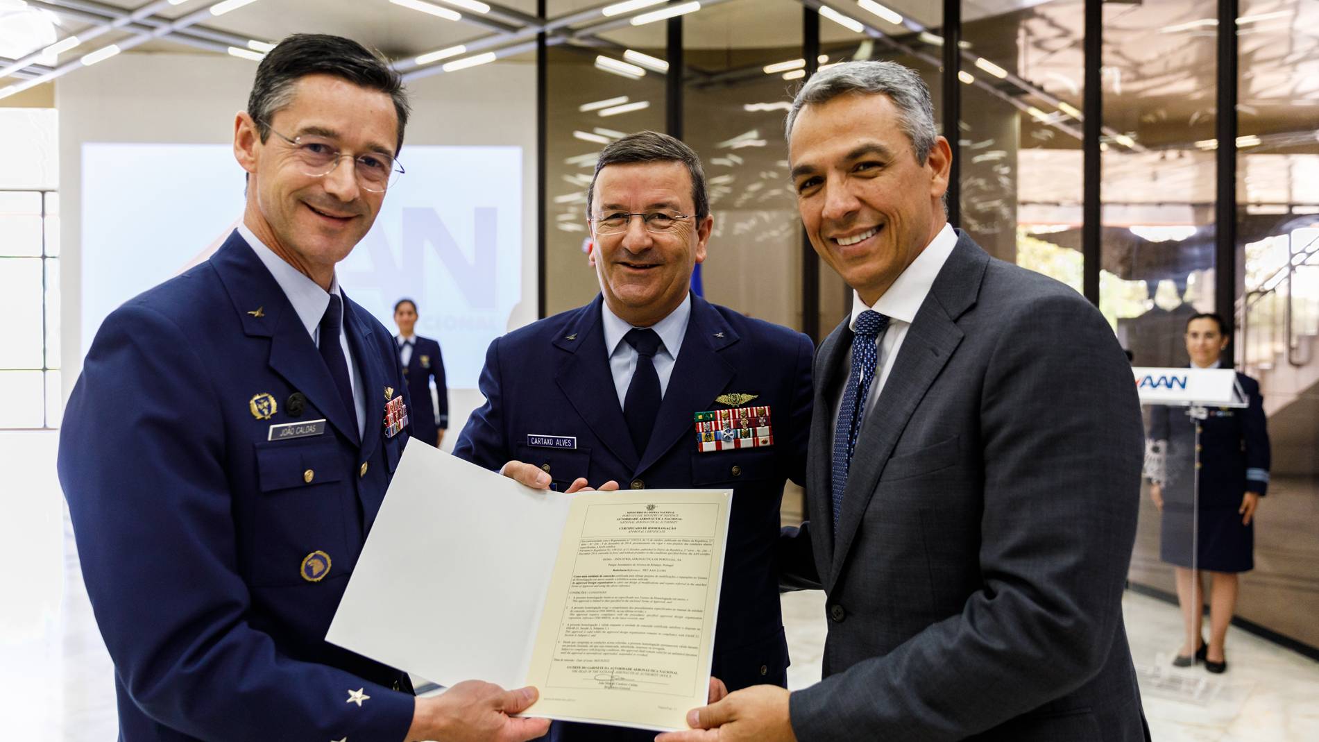 Cerimnia de Certificao da OGMA