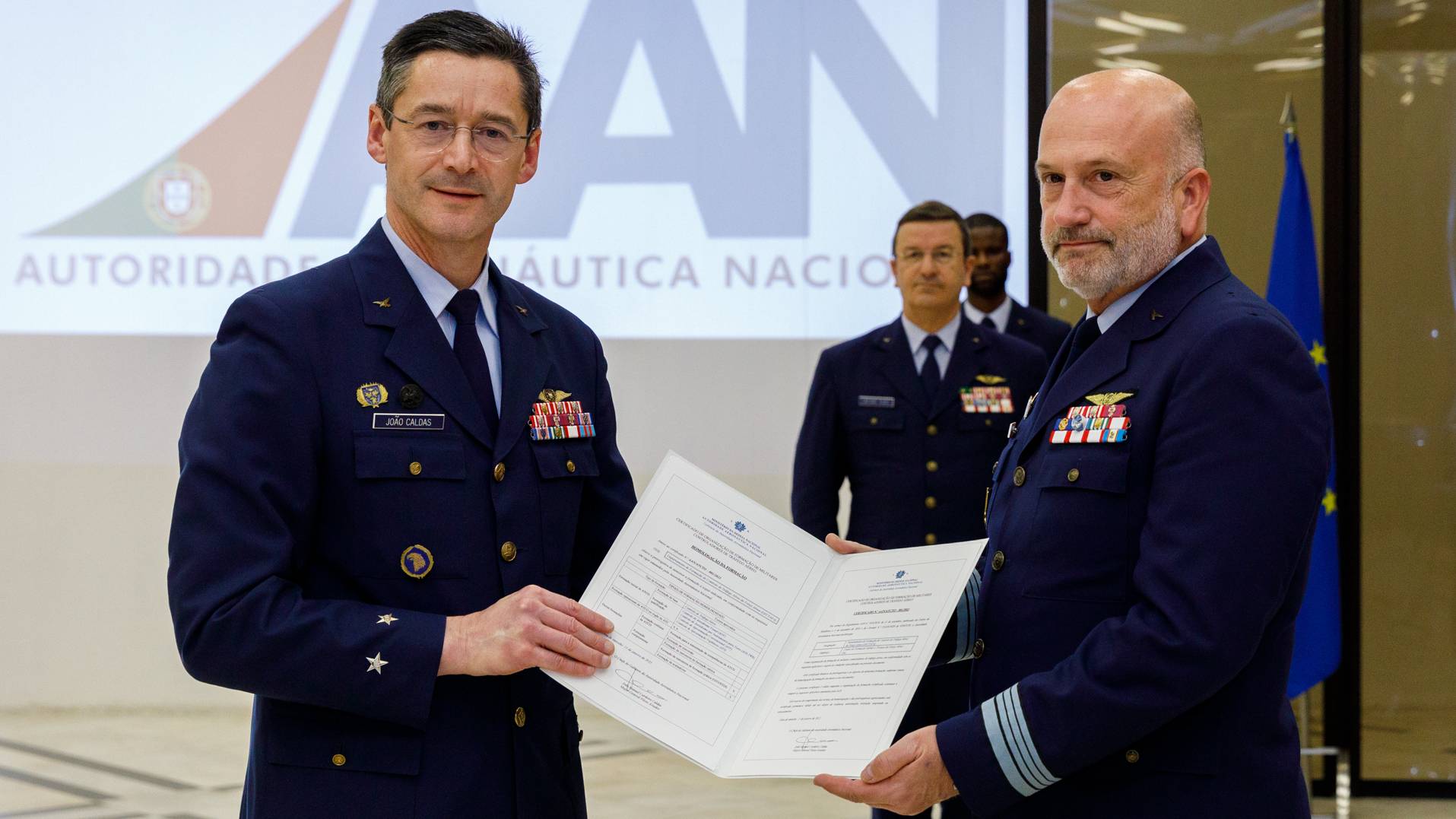 Força Aérea recebeu certificação do Departamento de Controlo de Trafego Aéreo Força Aérea recebeu certificação do Departamento de Controlo de Trafego Aéreo