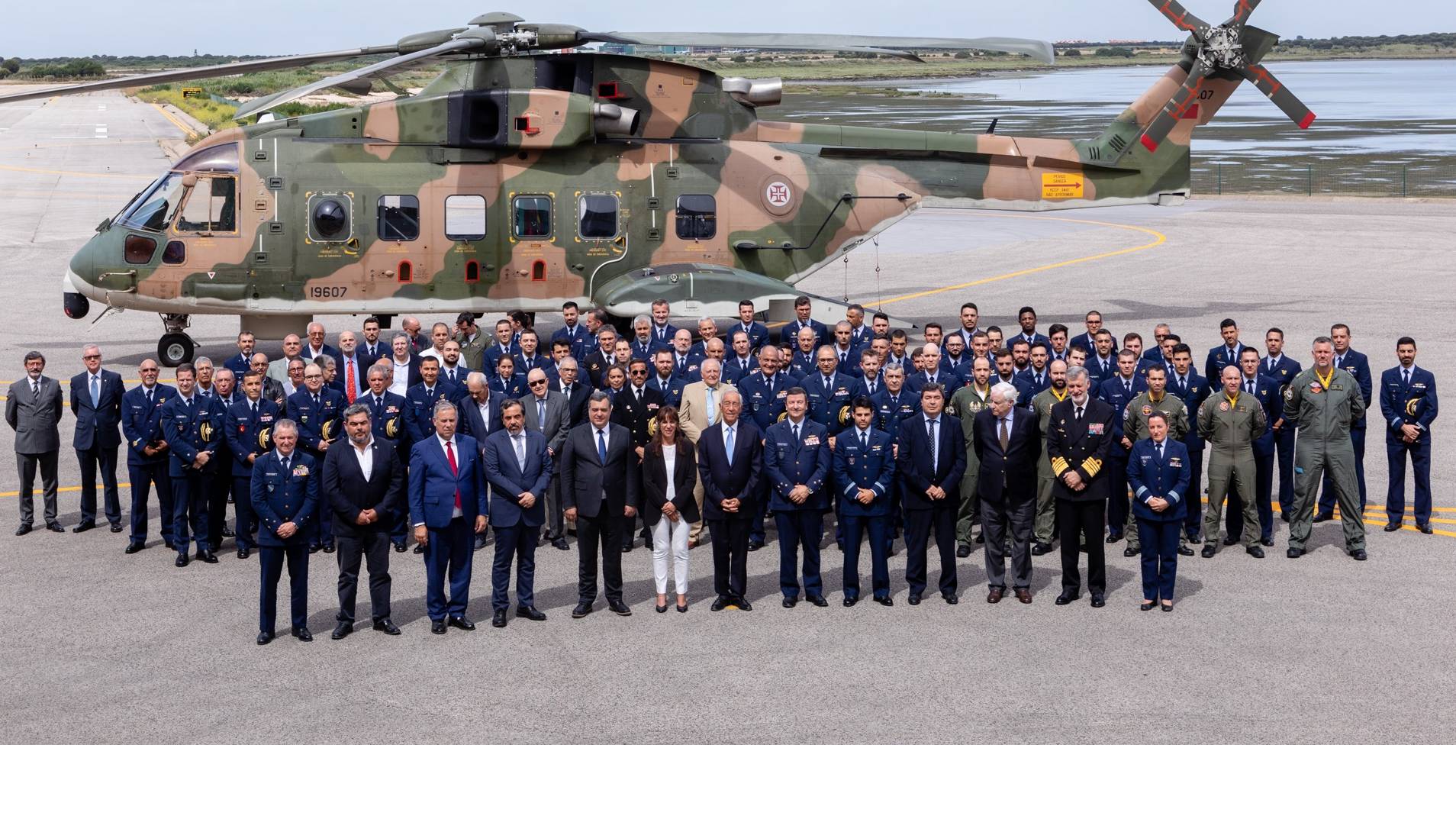 Cerimónia de 45.º Aniversário da Esquadra 751 e 5000 vidas salvas Cerimónia de 45.º Aniversário da Esquadra 751 e 5000 vidas salvas