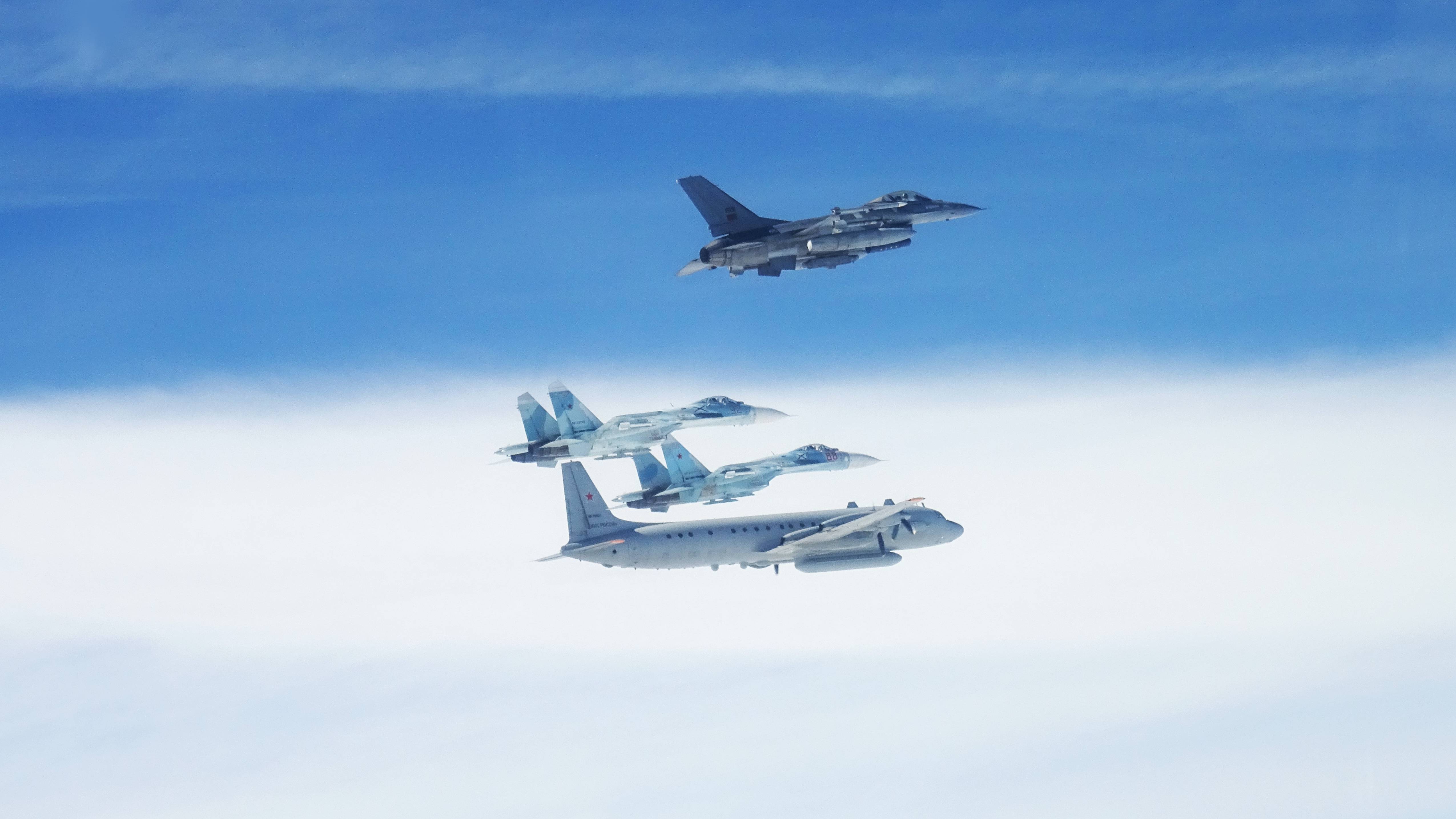 20 aeronaves russas interceptadas por F-16M portugueses 20 aeronaves russas interceptadas por F-16M portugueses