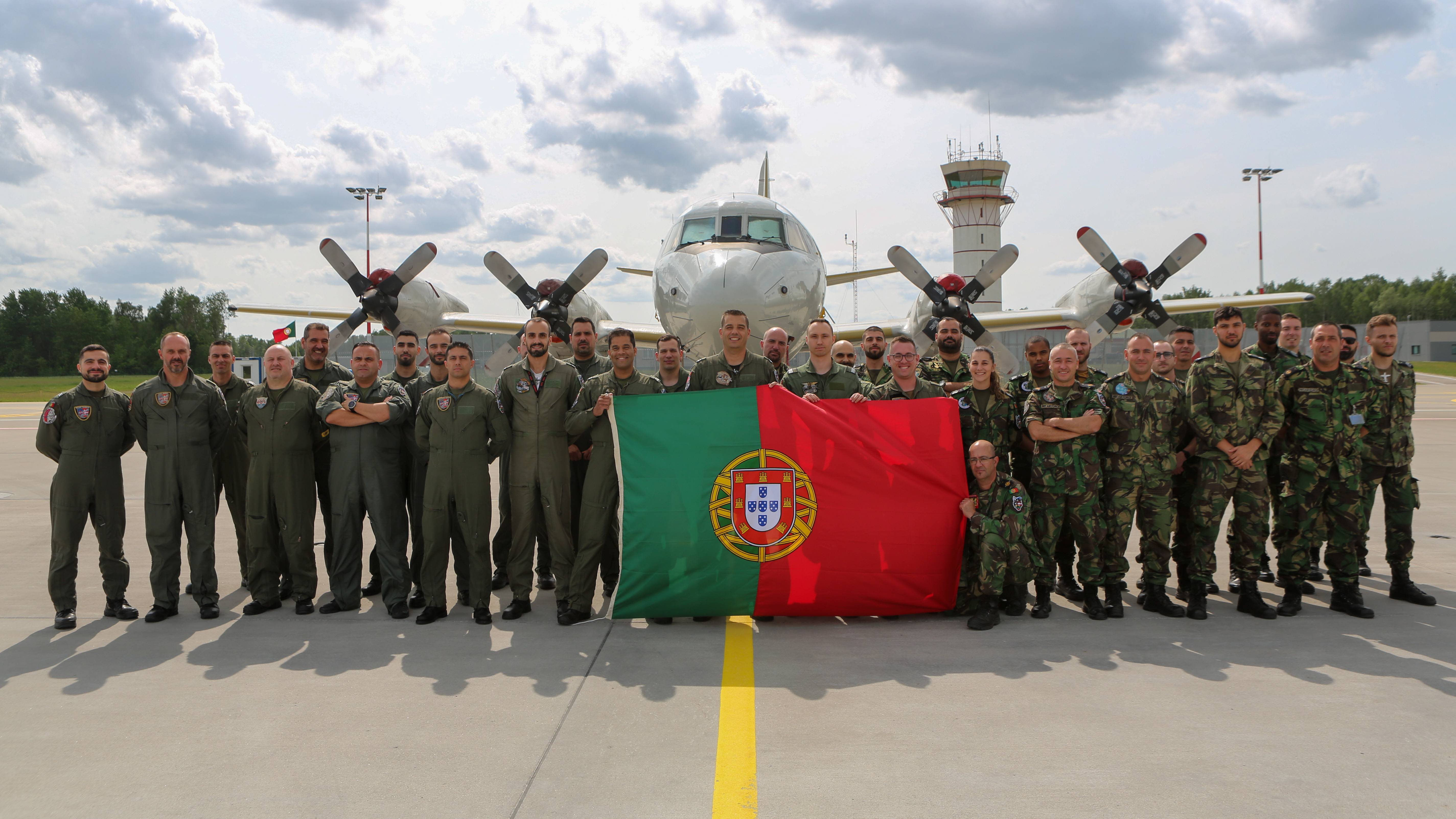 P-3C CUP+ destacado na Lituânia P-3C CUP+ destacado na Lituânia