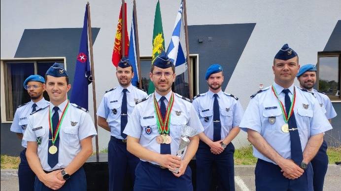 Militares da Força Aérea conquistam pódio por seis vezes Militares da Força Aérea conquistam pódio por seis vezes