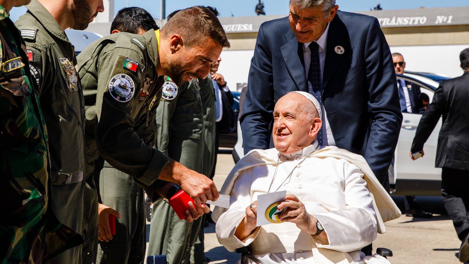 Força Aérea transporta Papa Francisco Força Aérea transporta Papa Francisco