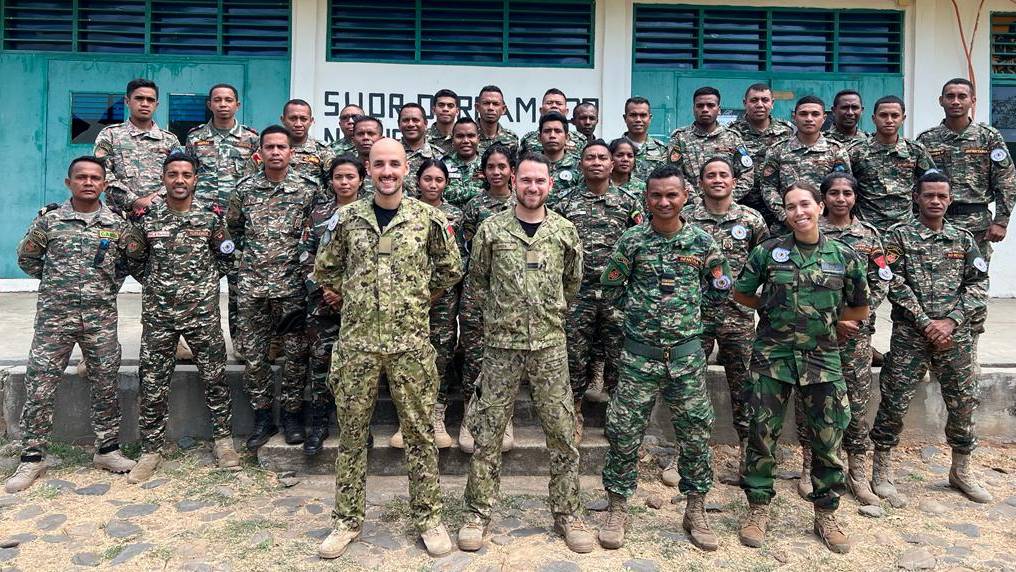 Militar da Força Aérea ensina português em Timor-Leste Militar da Força Aérea ensina português em Timor-Leste