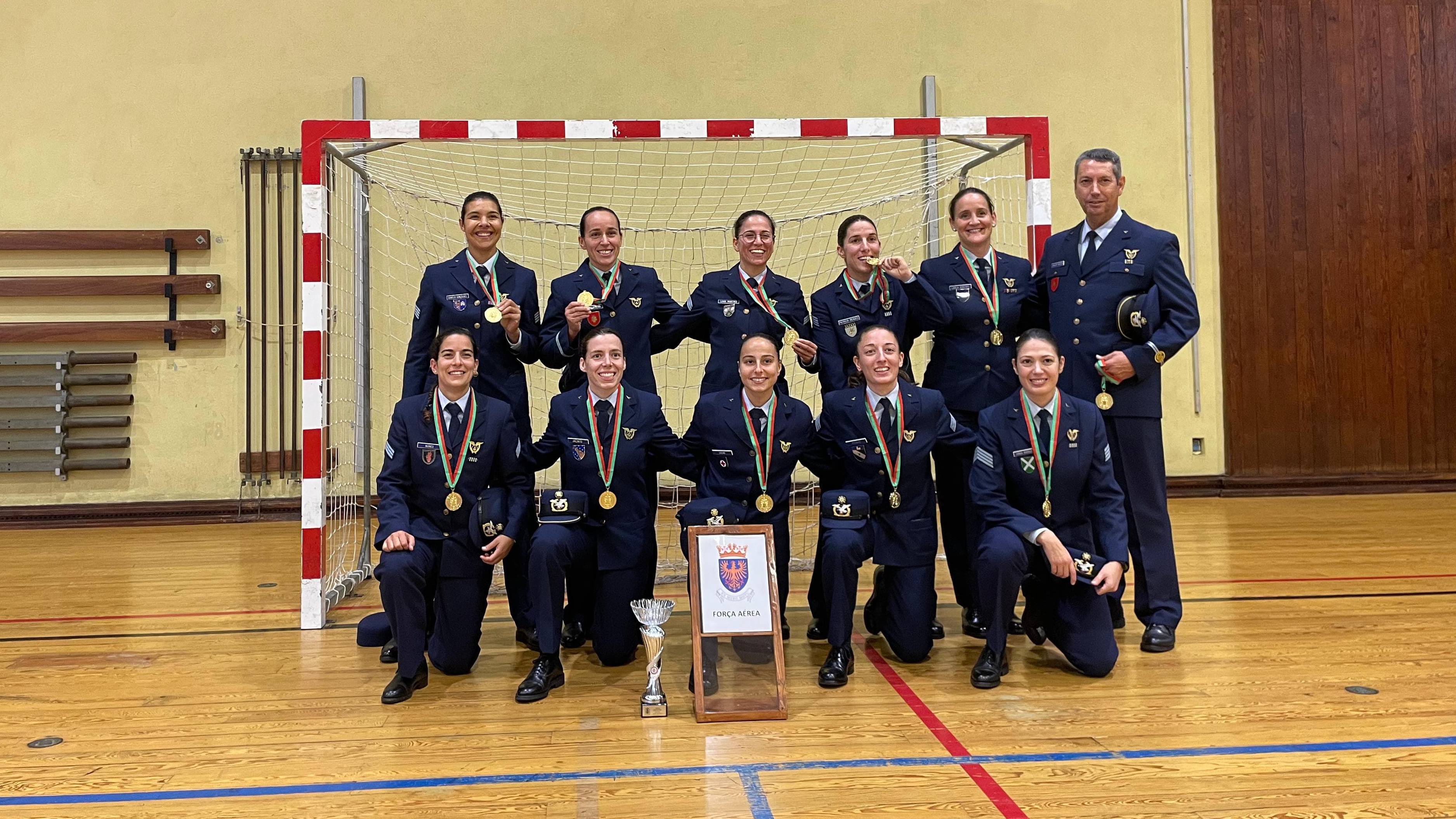 Militares da Força Aérea Campeãs Nacionais de Futsal Militares da Força Aérea Campeãs Nacionais de Futsal